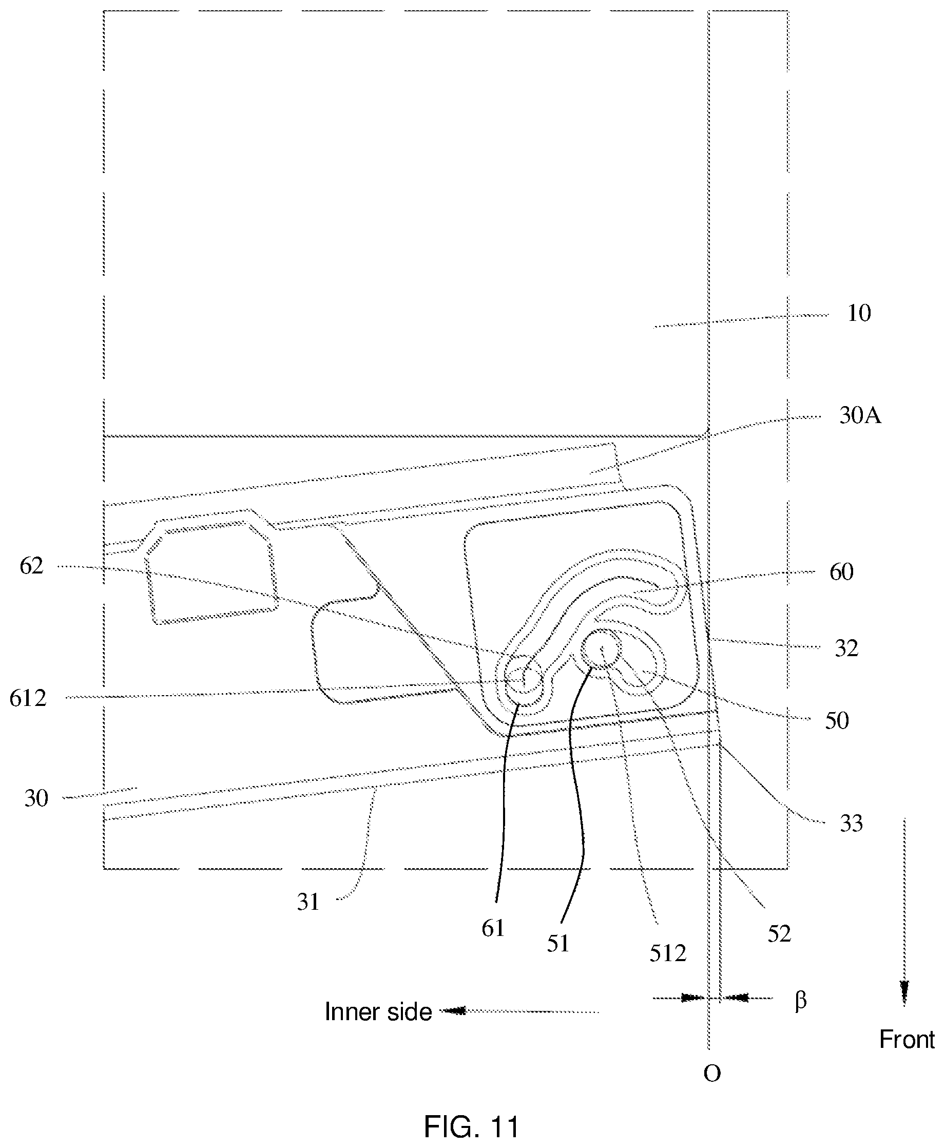 Patent US12480706 Figure 7 – Refrigerator