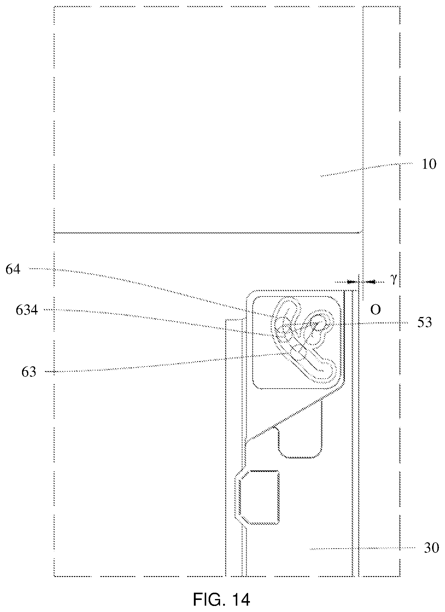 Patent US12480706 Figure 10 – Refrigerator