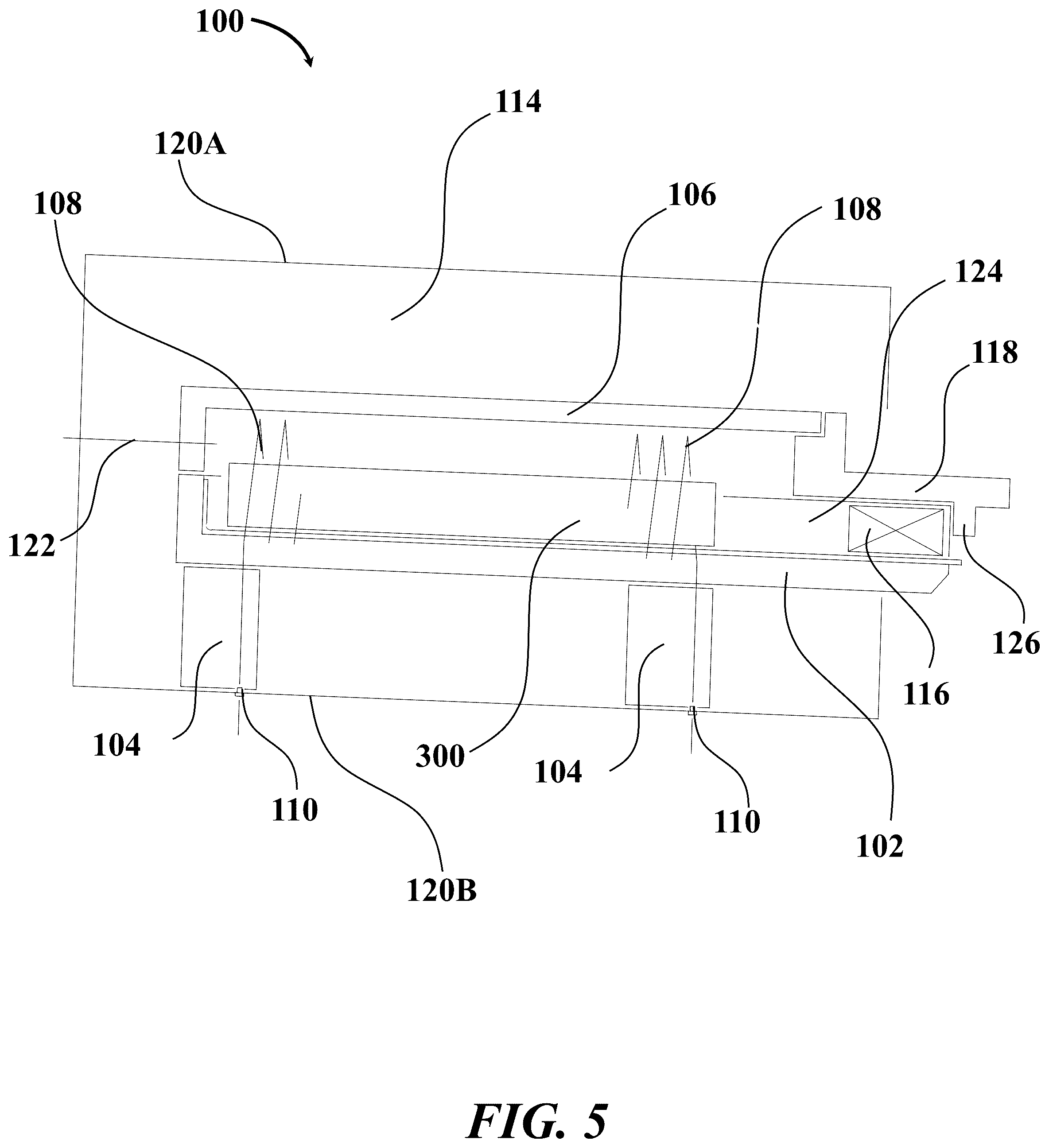 Patent US12480711 Figure 5 – Half-crucible dry hearth melter