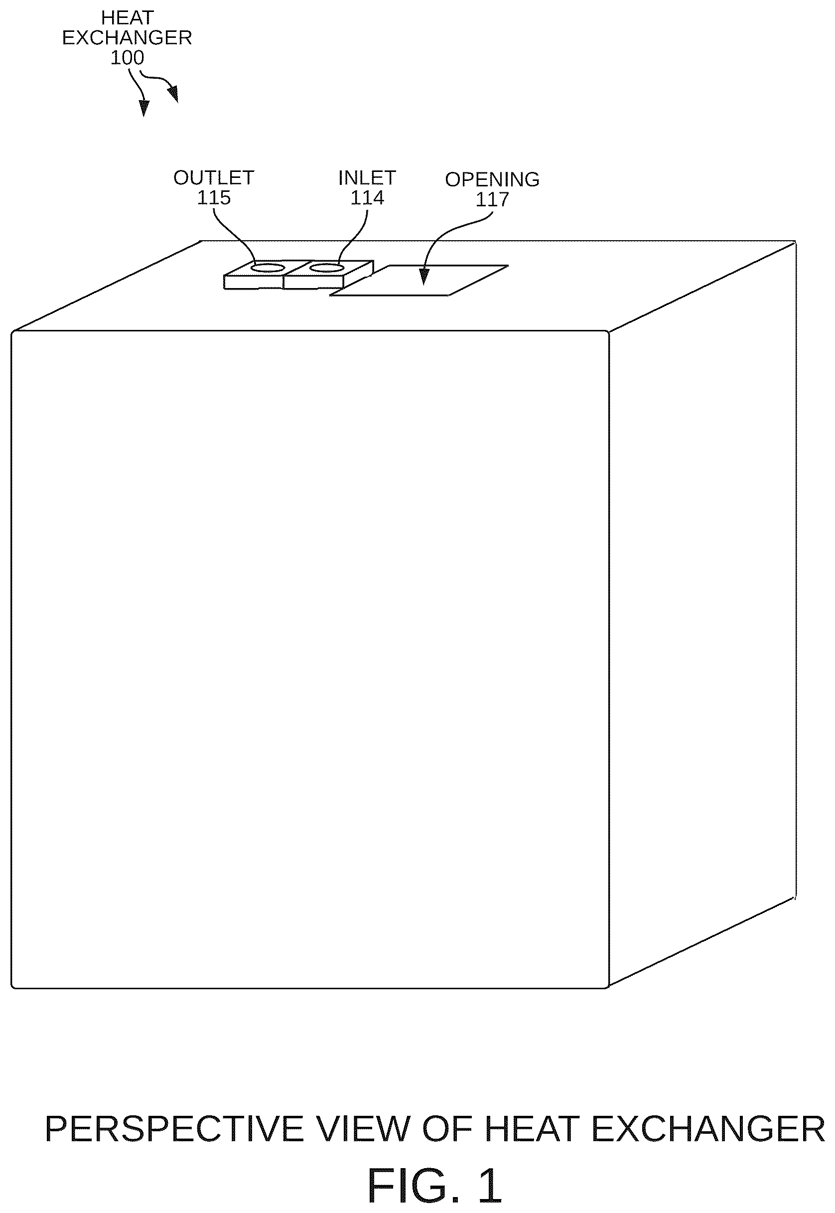 Patent US12480714 Figure 1 – Heat exchanging channel forming an internal cavity that stores cryogenic material