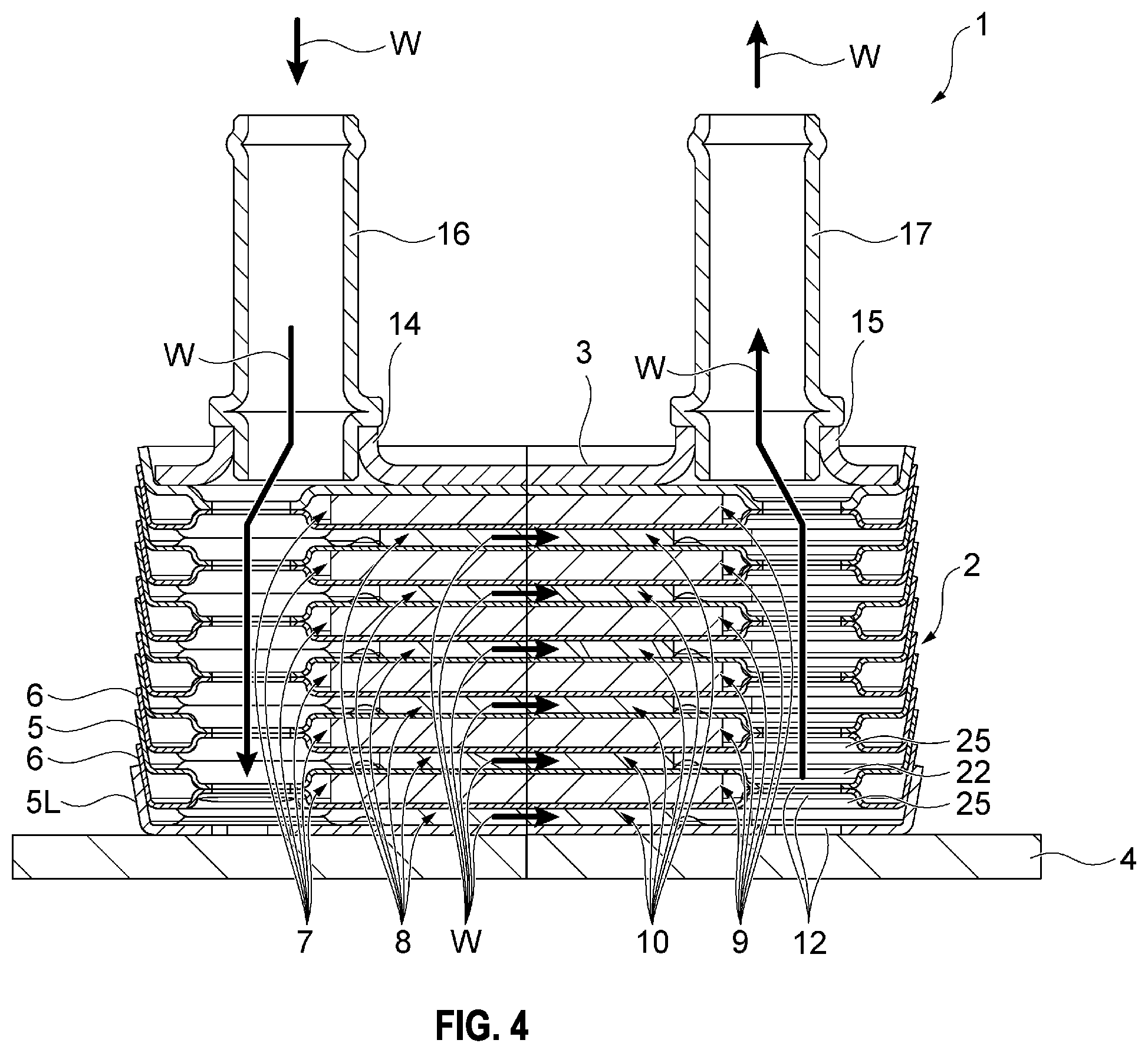 Patent US12480715 Figure 4 – Heat exchanger