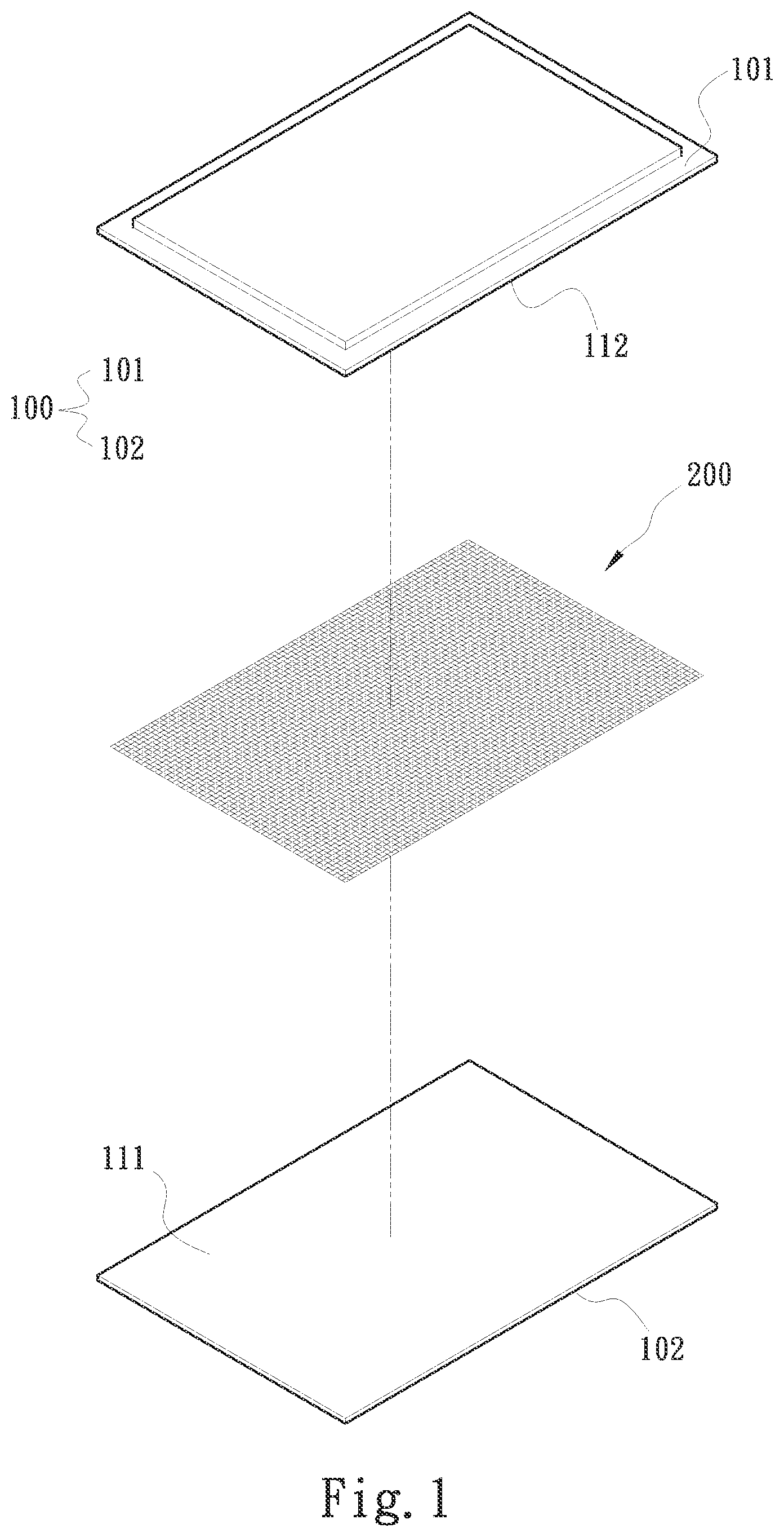 Patent US12480717 Figure 1 – Mesh capillary woven structure