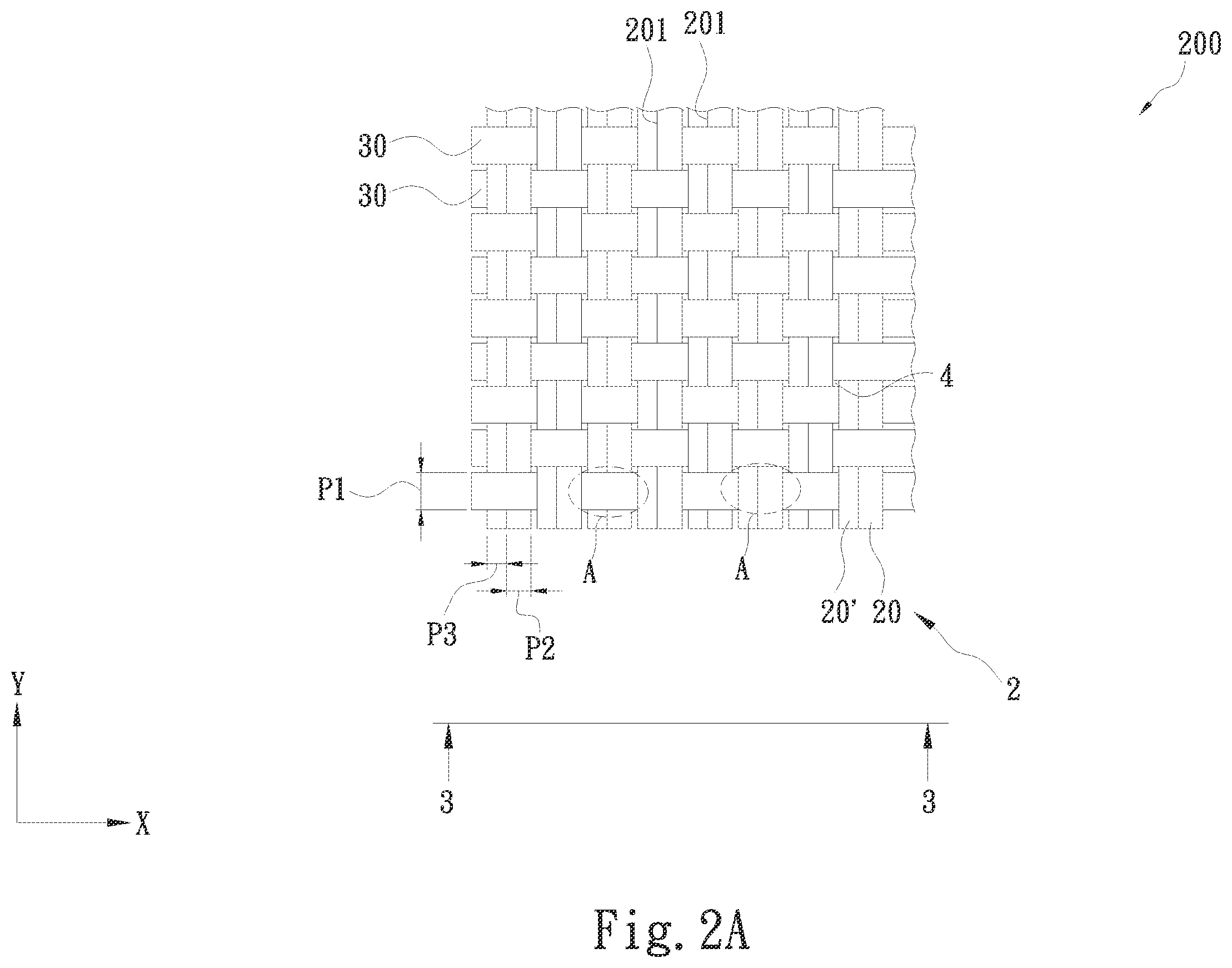 Patent US12480717 Figure 2 – Mesh capillary woven structure
