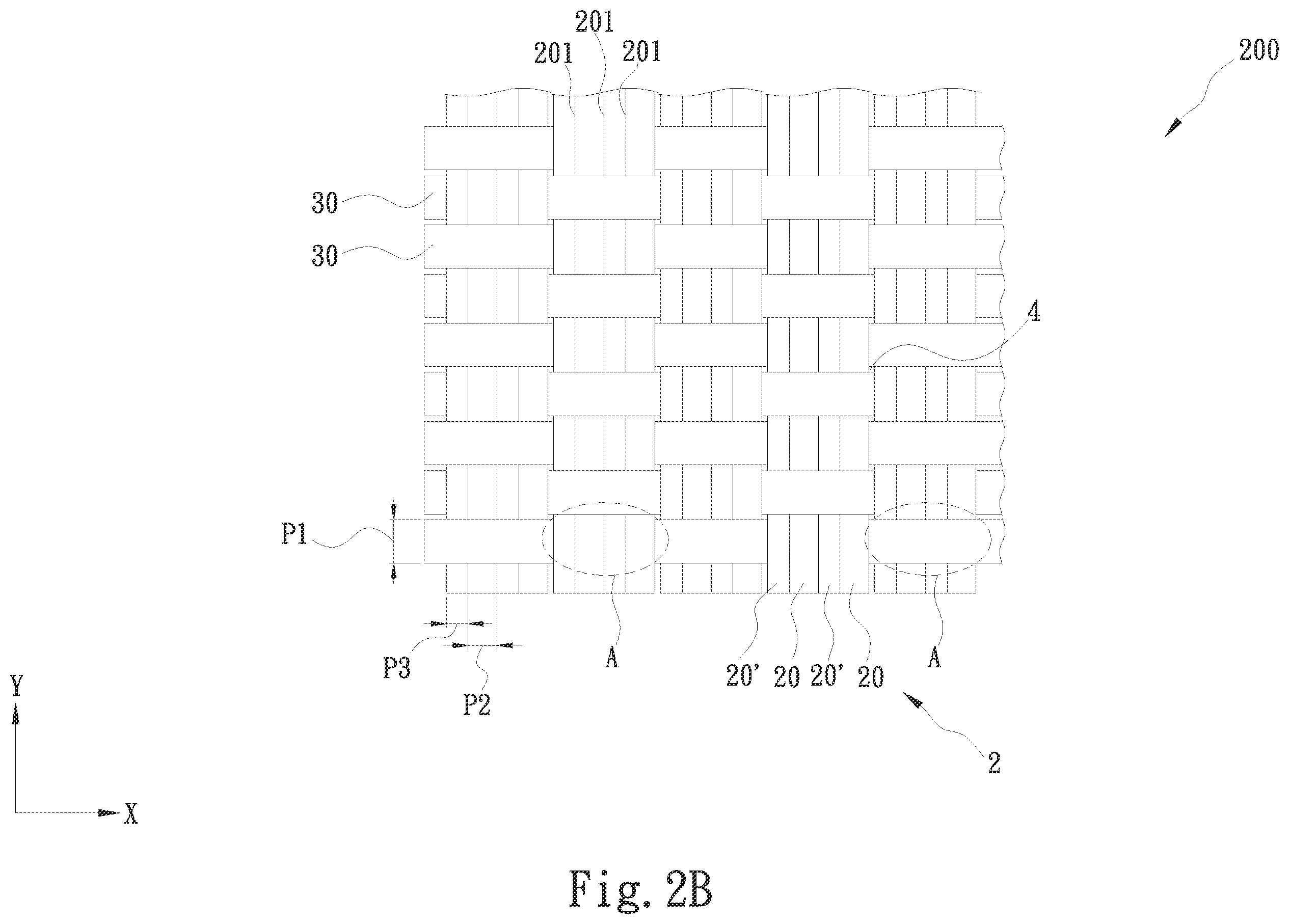 Patent US12480717 Figure 3 – Mesh capillary woven structure