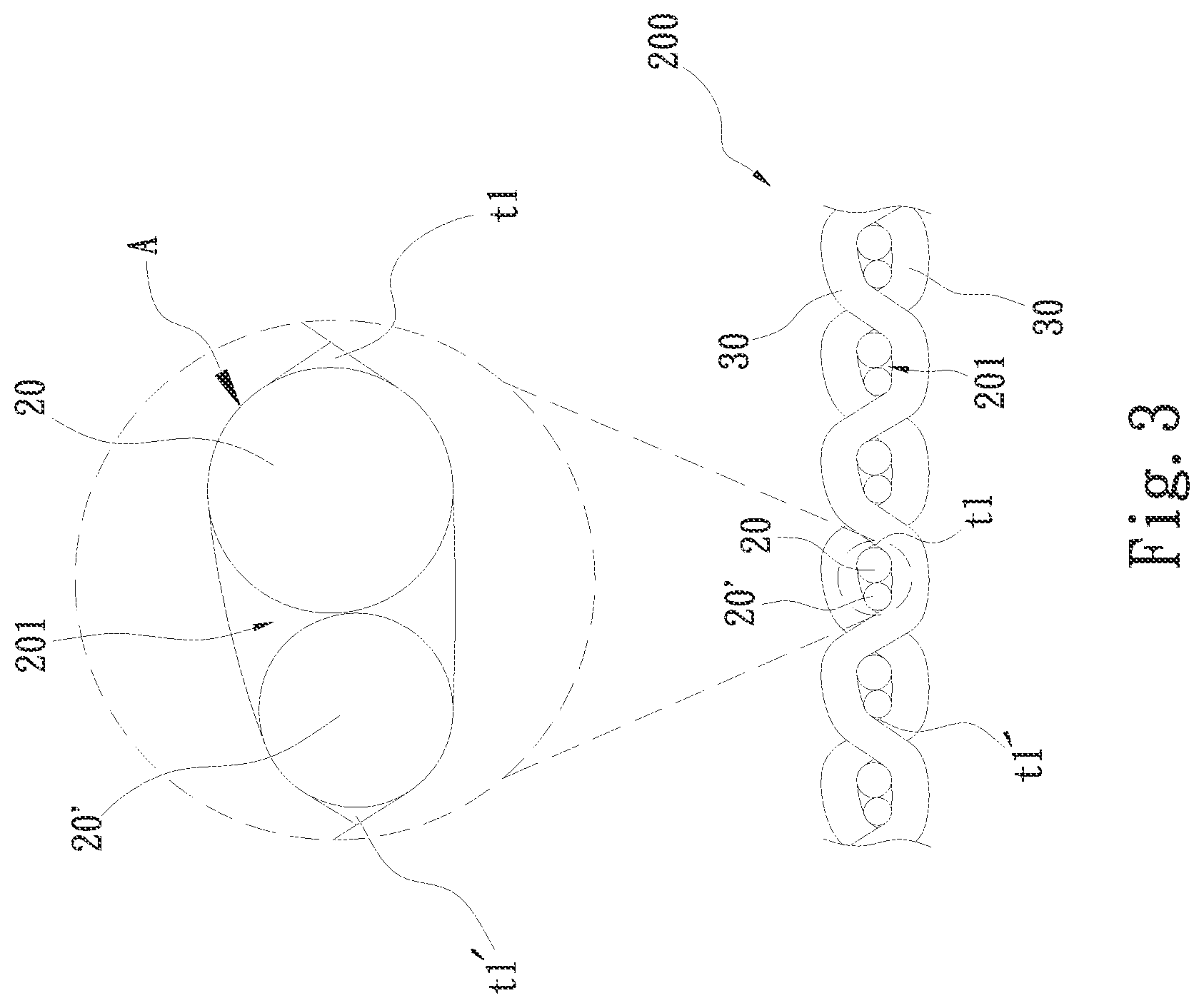 Patent US12480717 Figure 4 – Mesh capillary woven structure