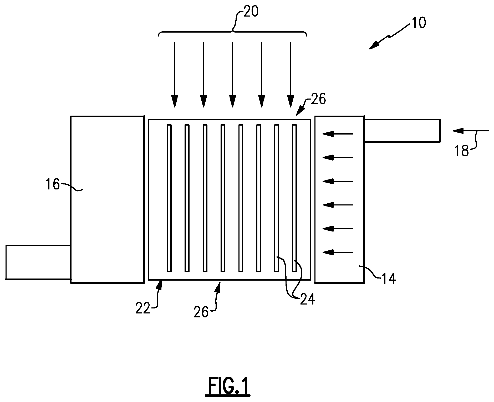 Patent US12480721 Figure 1 – Cast plate heat exchanger and method of making using directional solidification