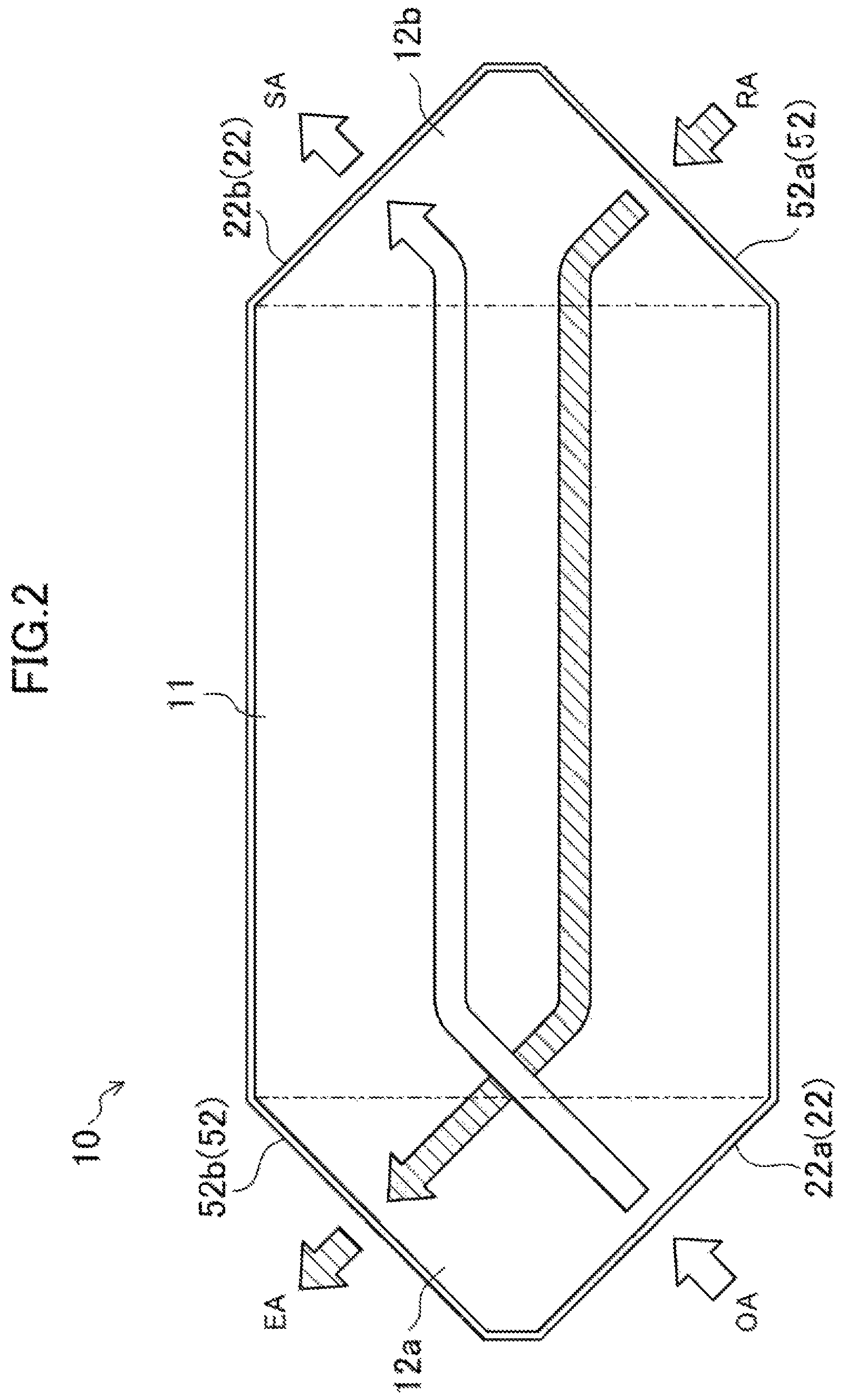Patent US12480722 Figure 2 – Heat exchanger
