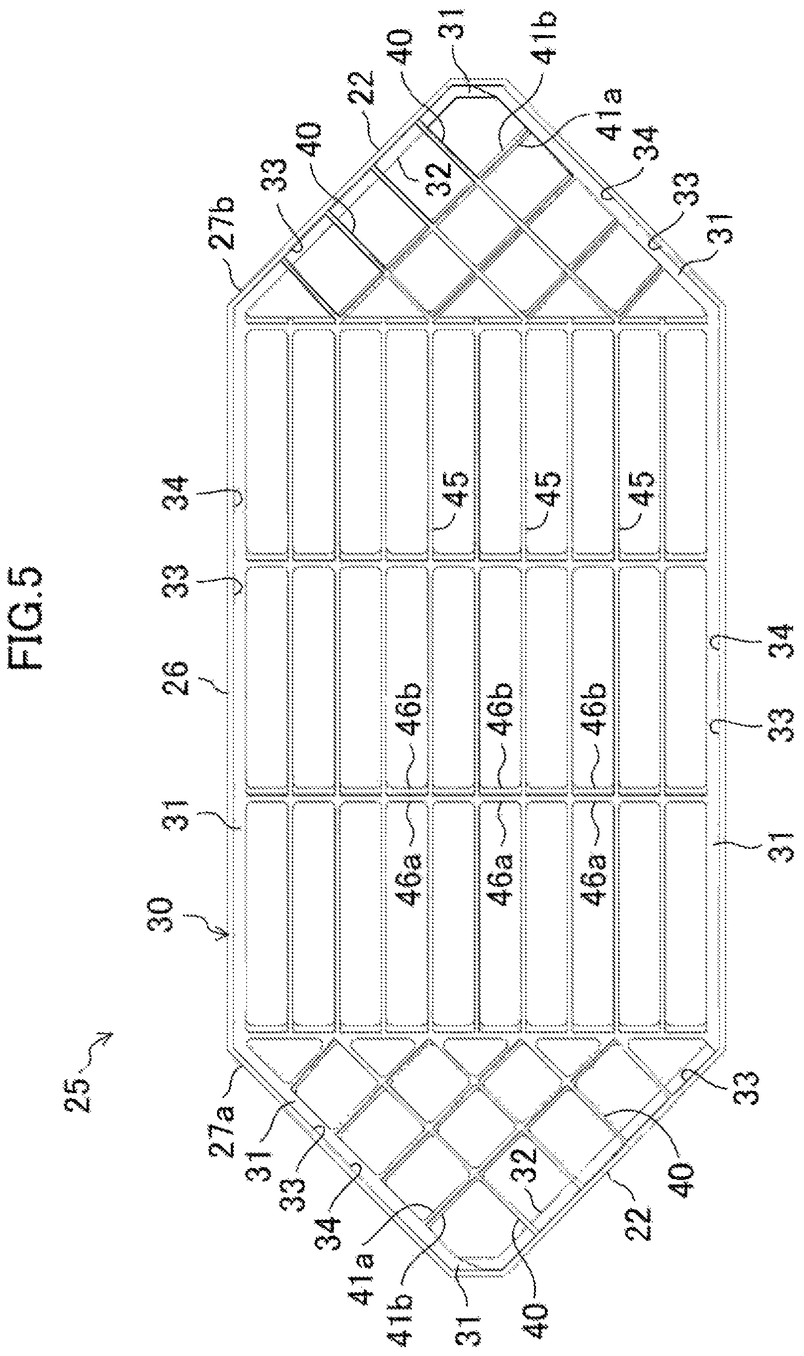 Patent US12480722 Figure 5 – Heat exchanger