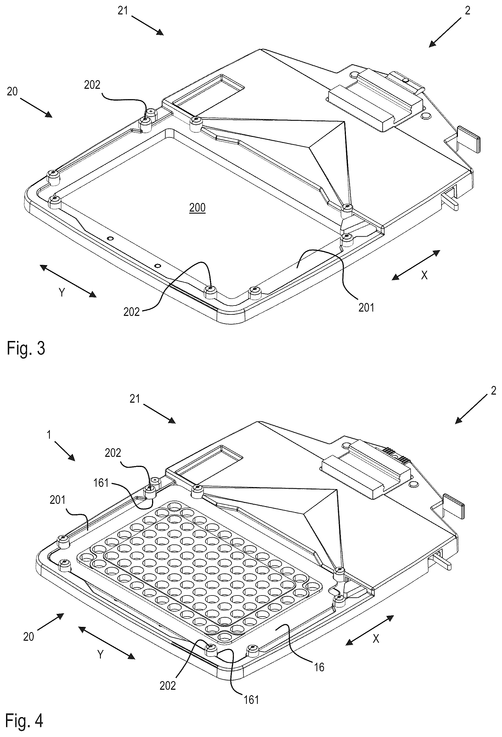 Patent US12480723 Figure 2 – Temperature equalizing plate for a microplate reader and microplate reader with such a temperature equalizing plate