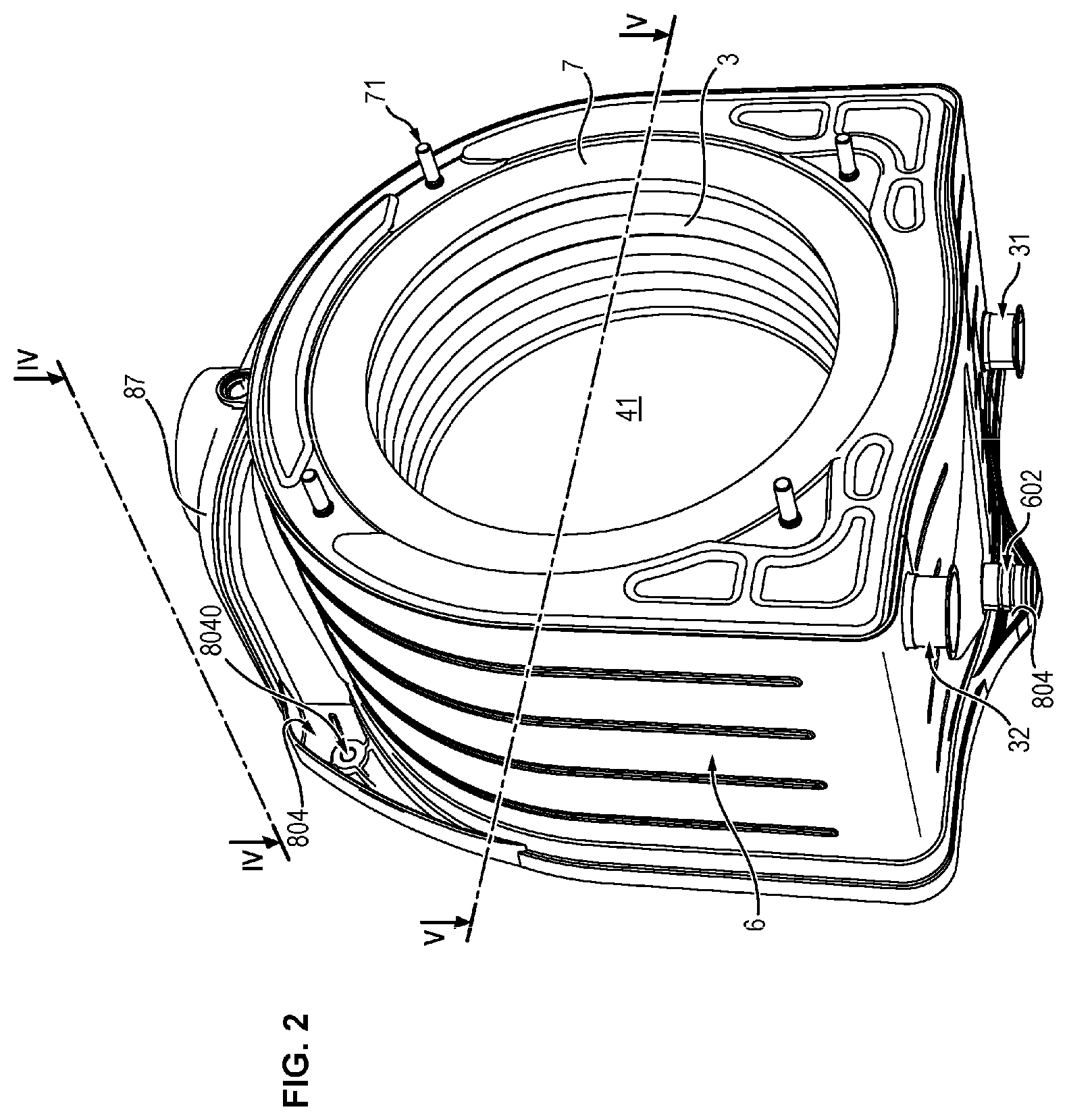 Patent US12480724 Figure 2 – Condensation heat exchanger