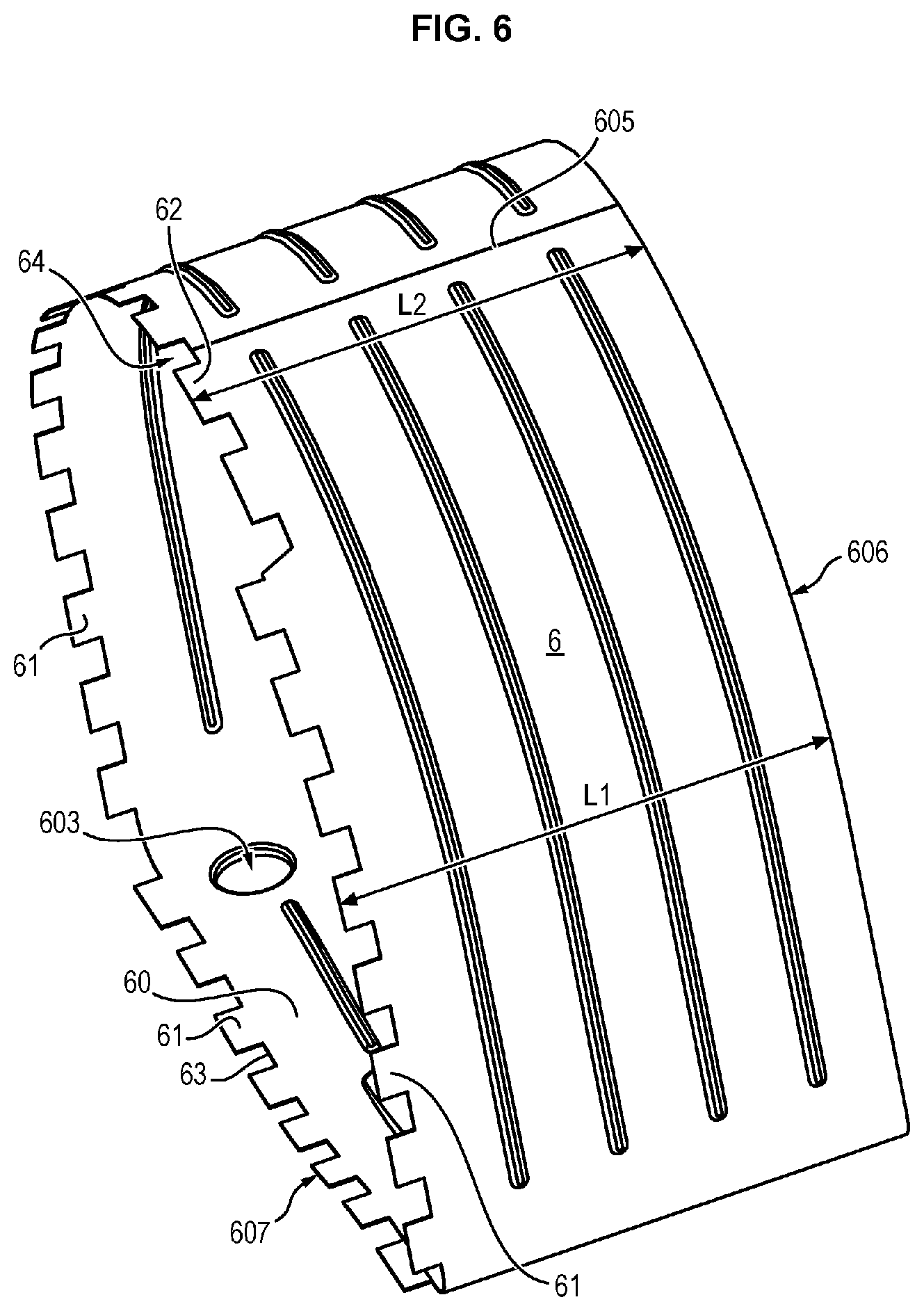 Patent US12480724 Figure 6 – Condensation heat exchanger