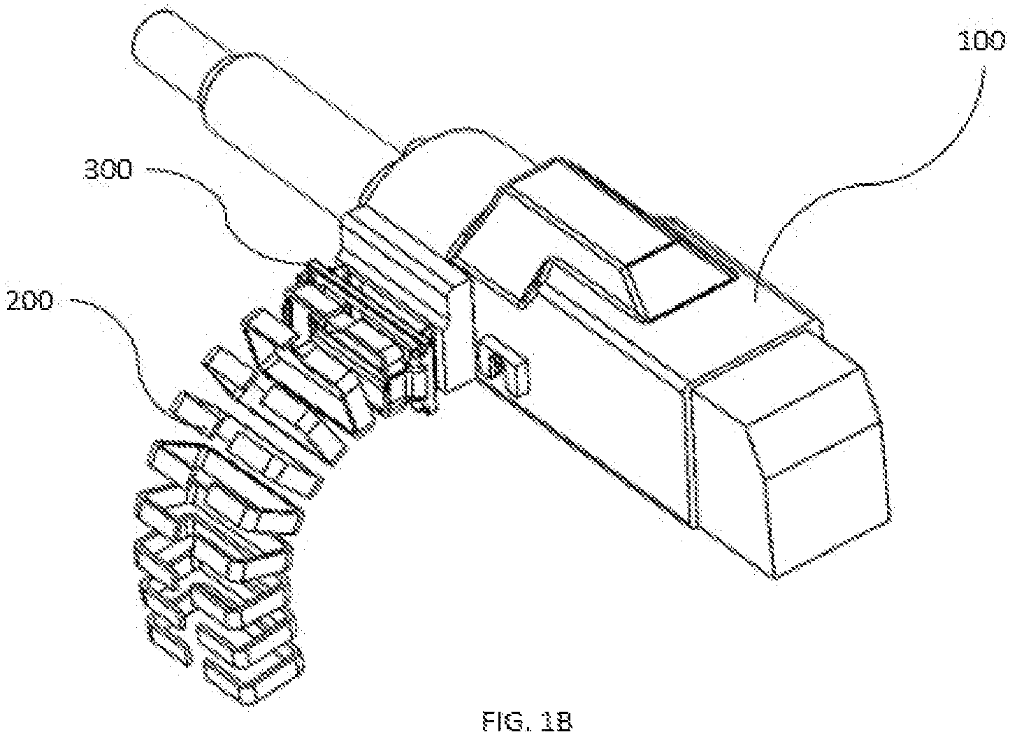 Patent US12480726 Figure 2 – Feed chute adapter