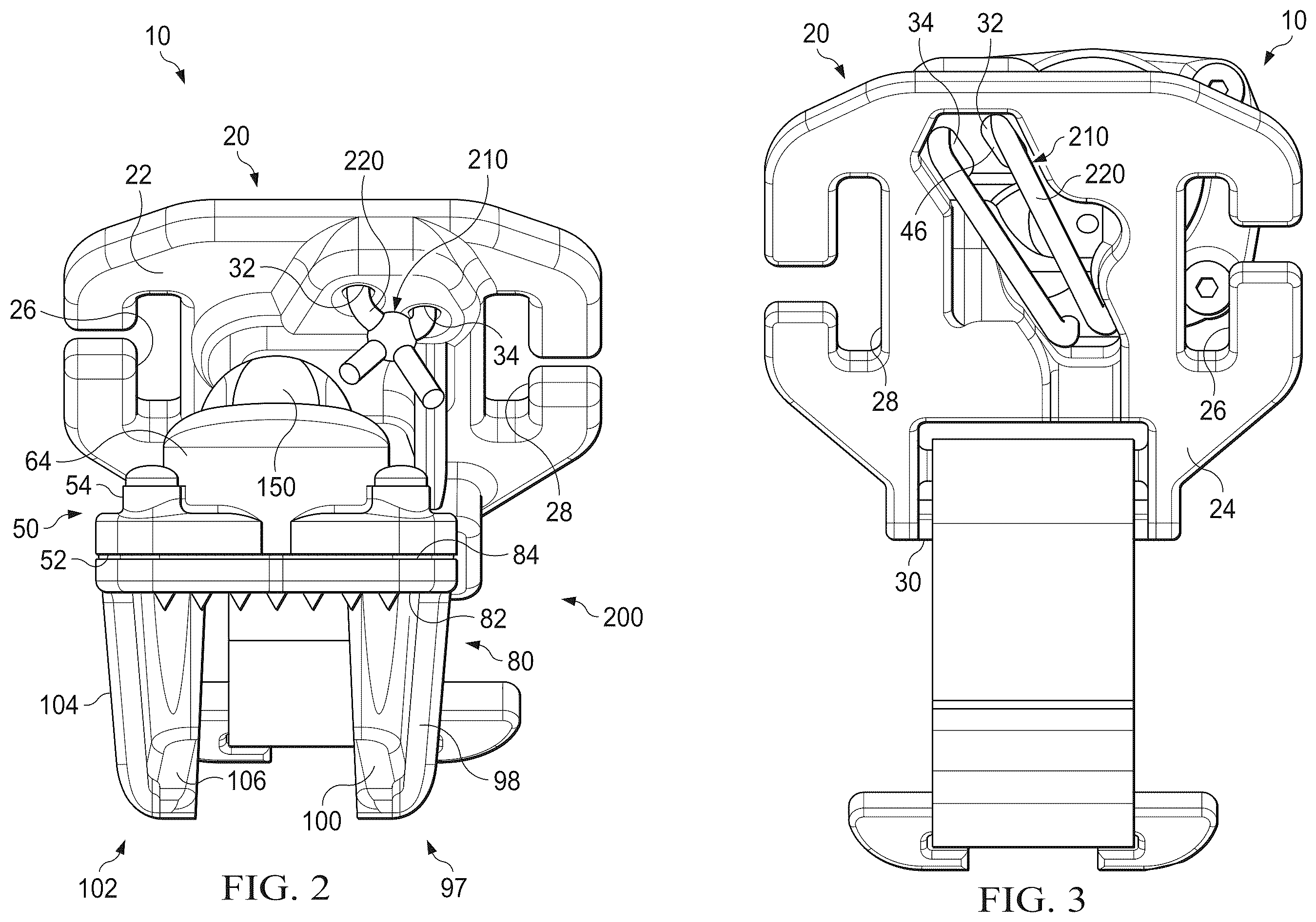 Patent US12480732 Figure 2 – Gun stock catch