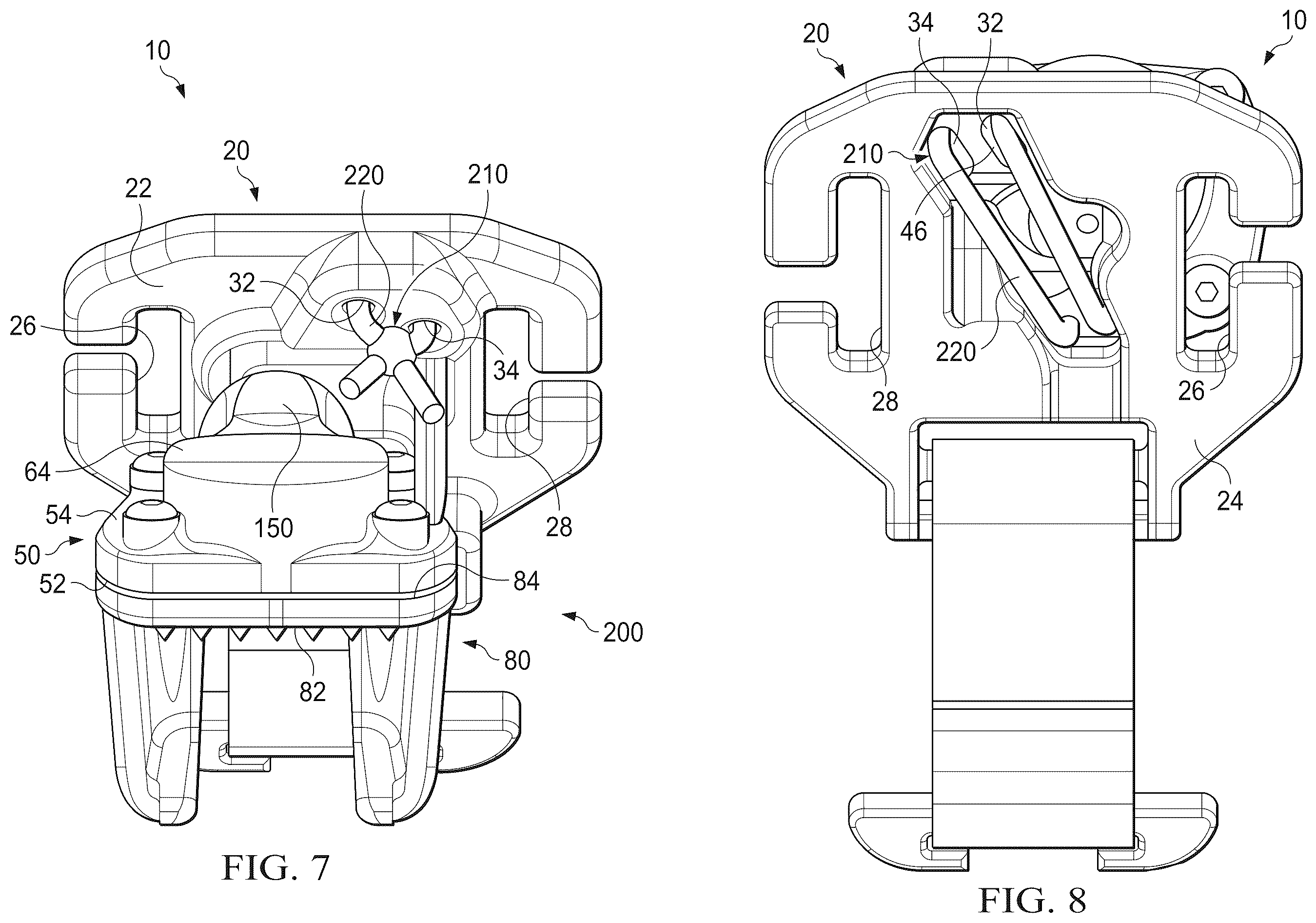 Patent US12480732 Figure 6 – Gun stock catch