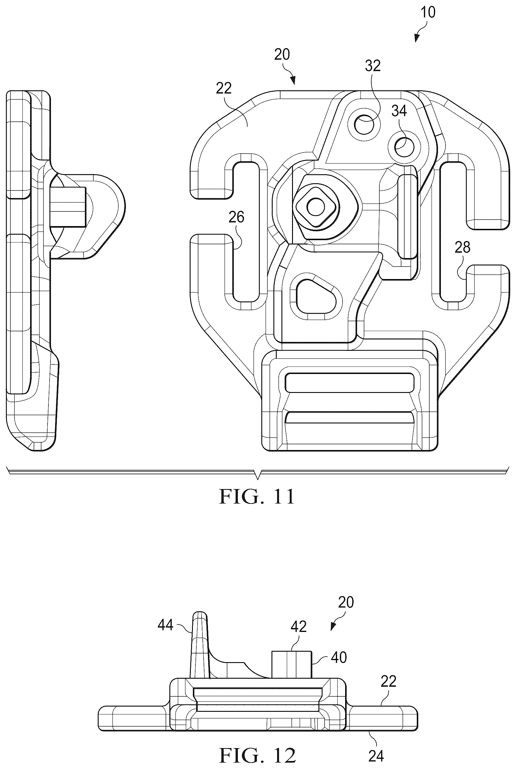 Patent US12480732 Figure 8 – Gun stock catch