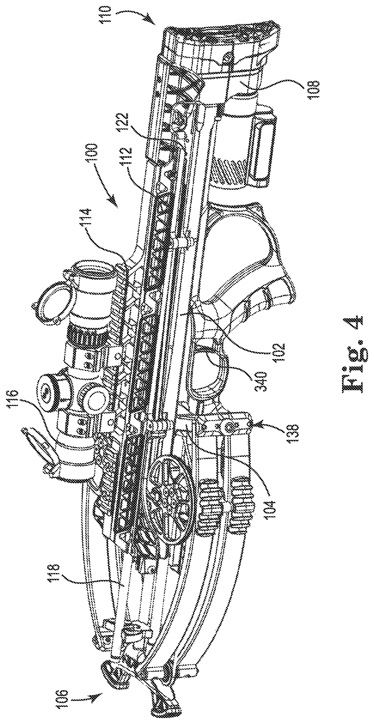 Patent US12480735 Figure 3 – Cocking system for a crossbow