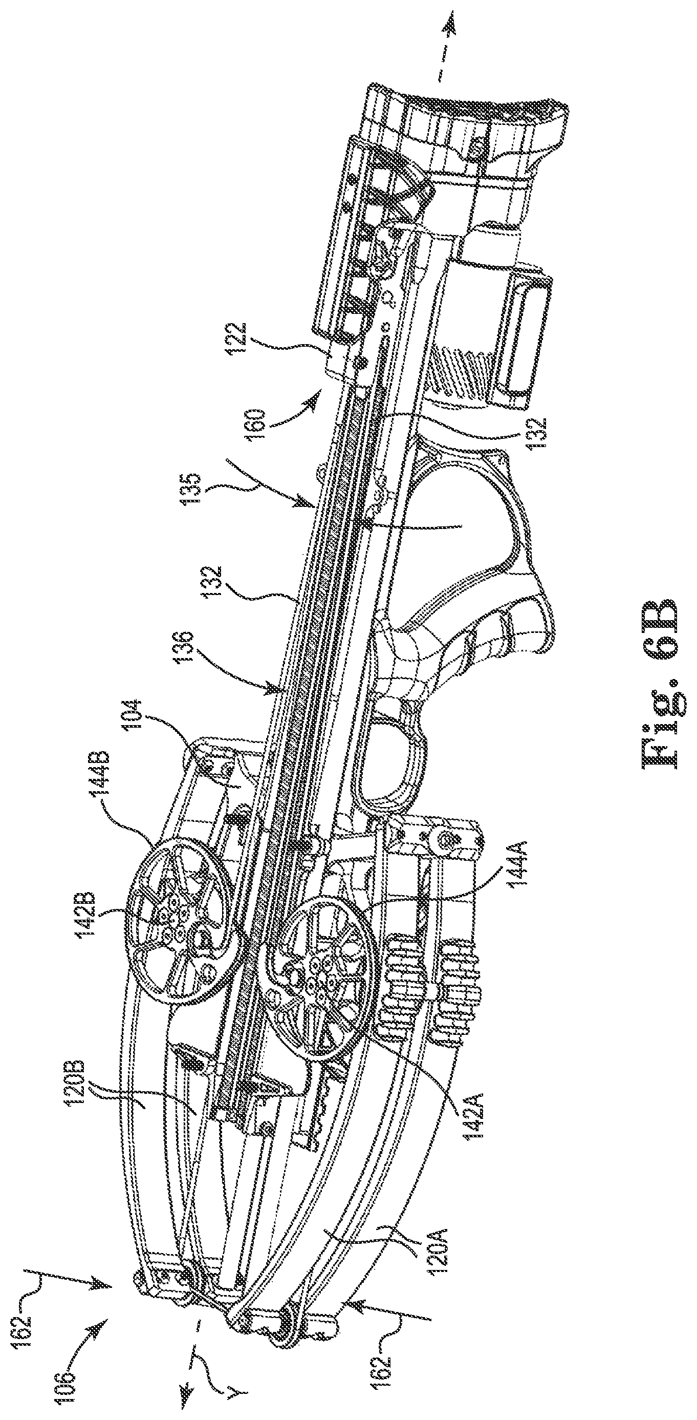 Patent US12480735 Figure 8 – Cocking system for a crossbow