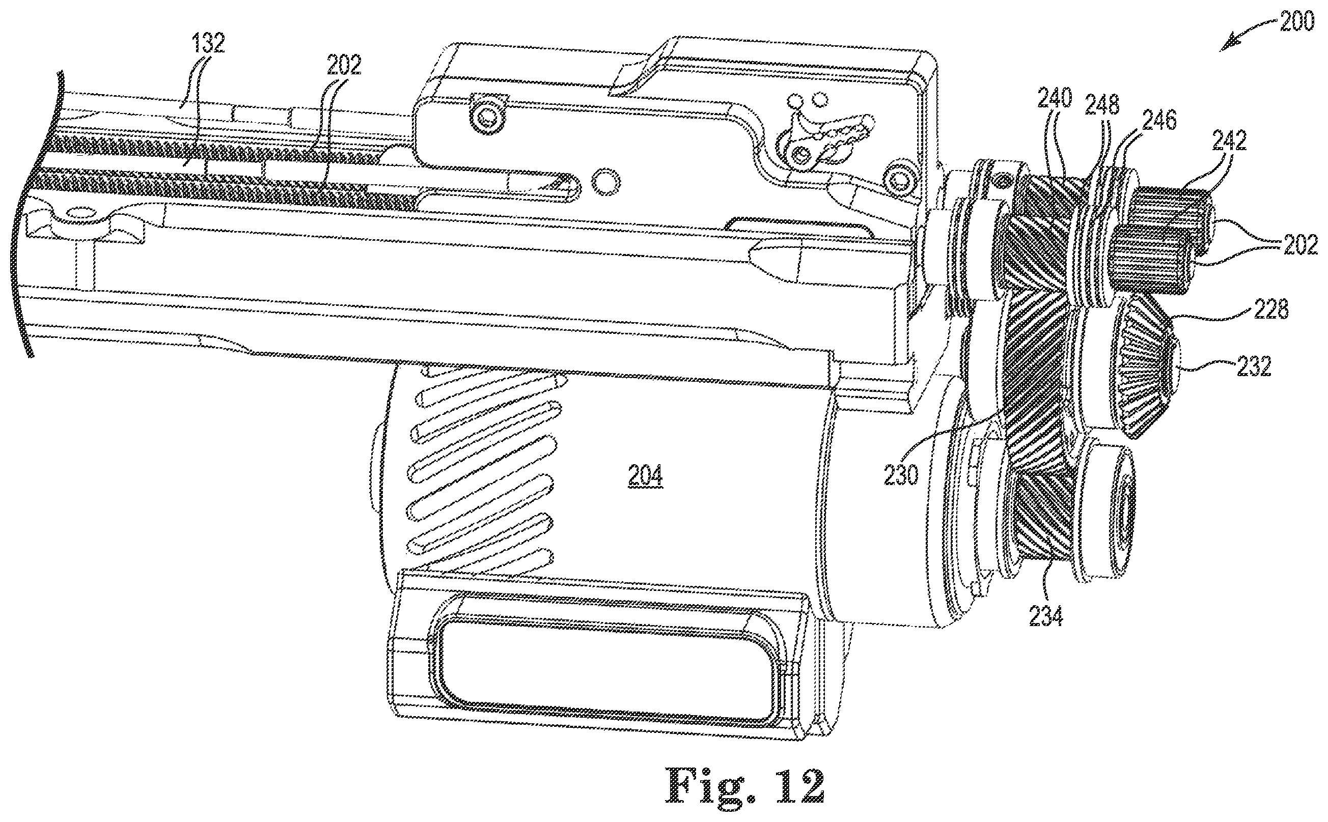 Patent US12480735 Figure 17 – Cocking system for a crossbow