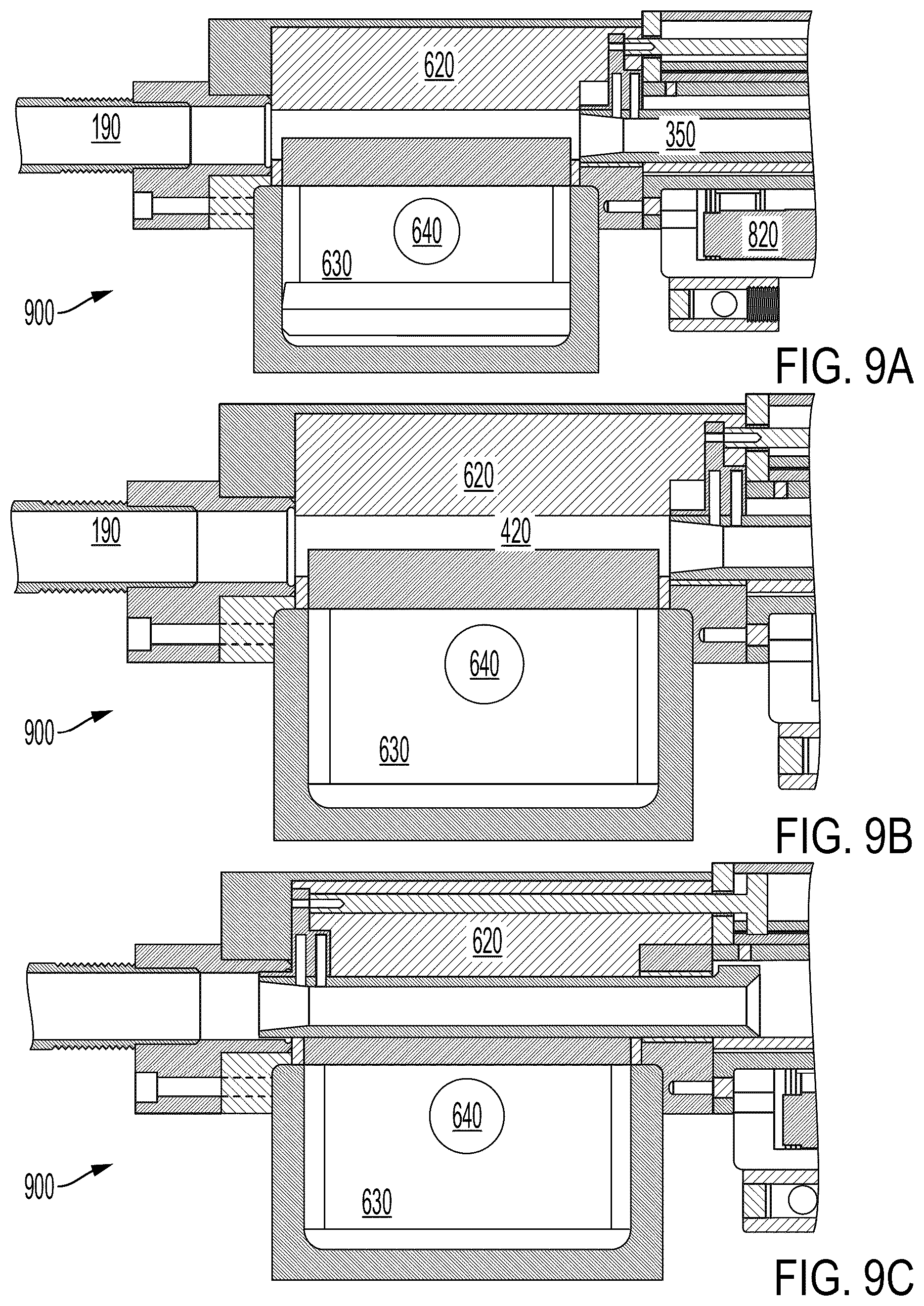 Patent US12480736 Figure 6 – Pneumatic rifle for alternative ammunition