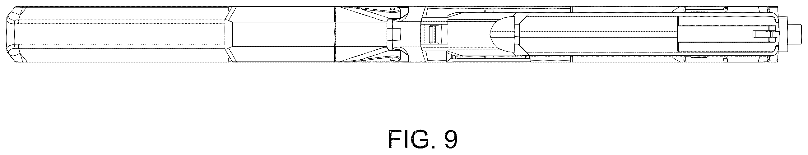 Patent US12480740 Figure 9 – Two-part folding trigger for a folding firearm