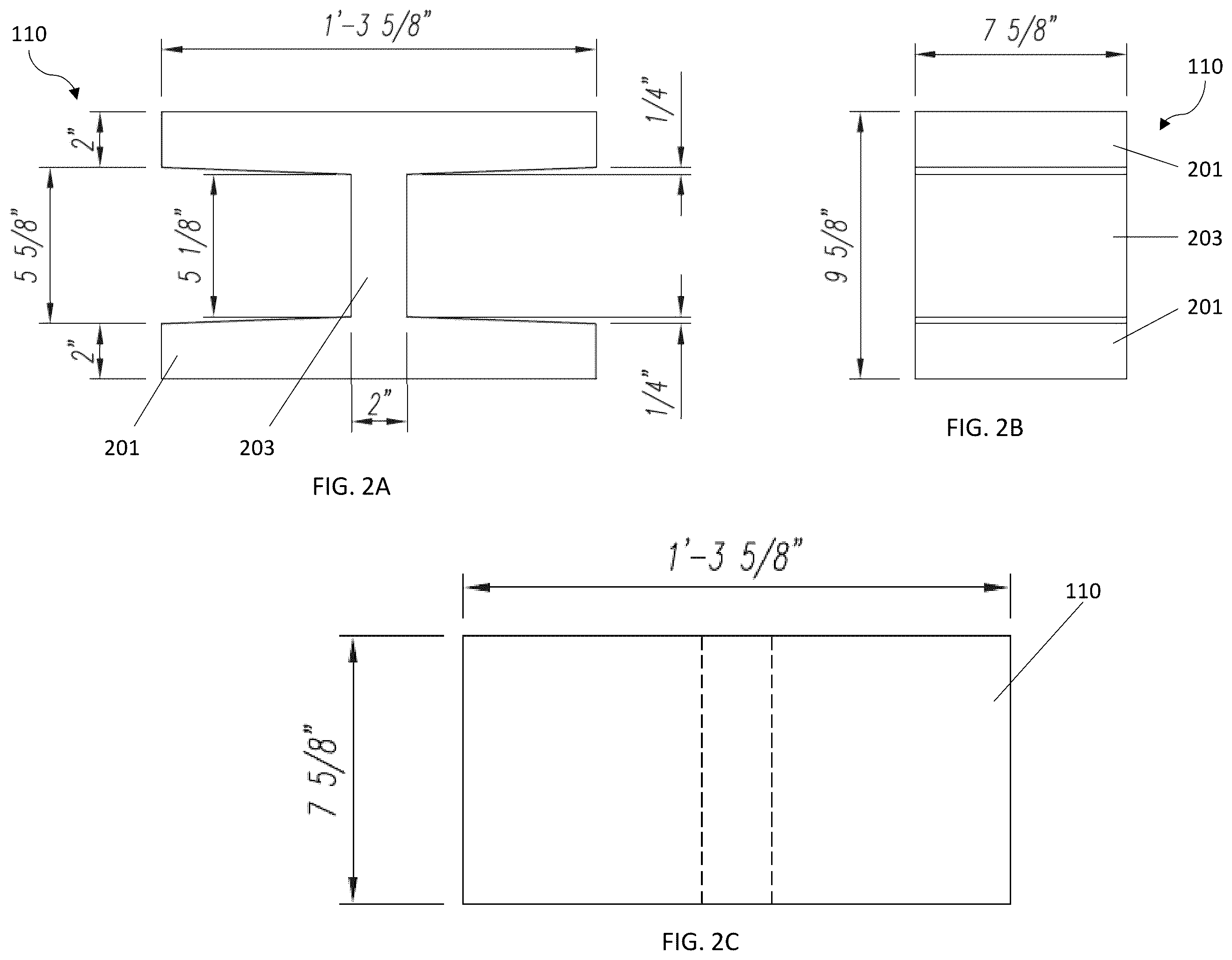 Patent US12480746 Figure 2 – Barrier for absorbing very high power bullets and uses thereof