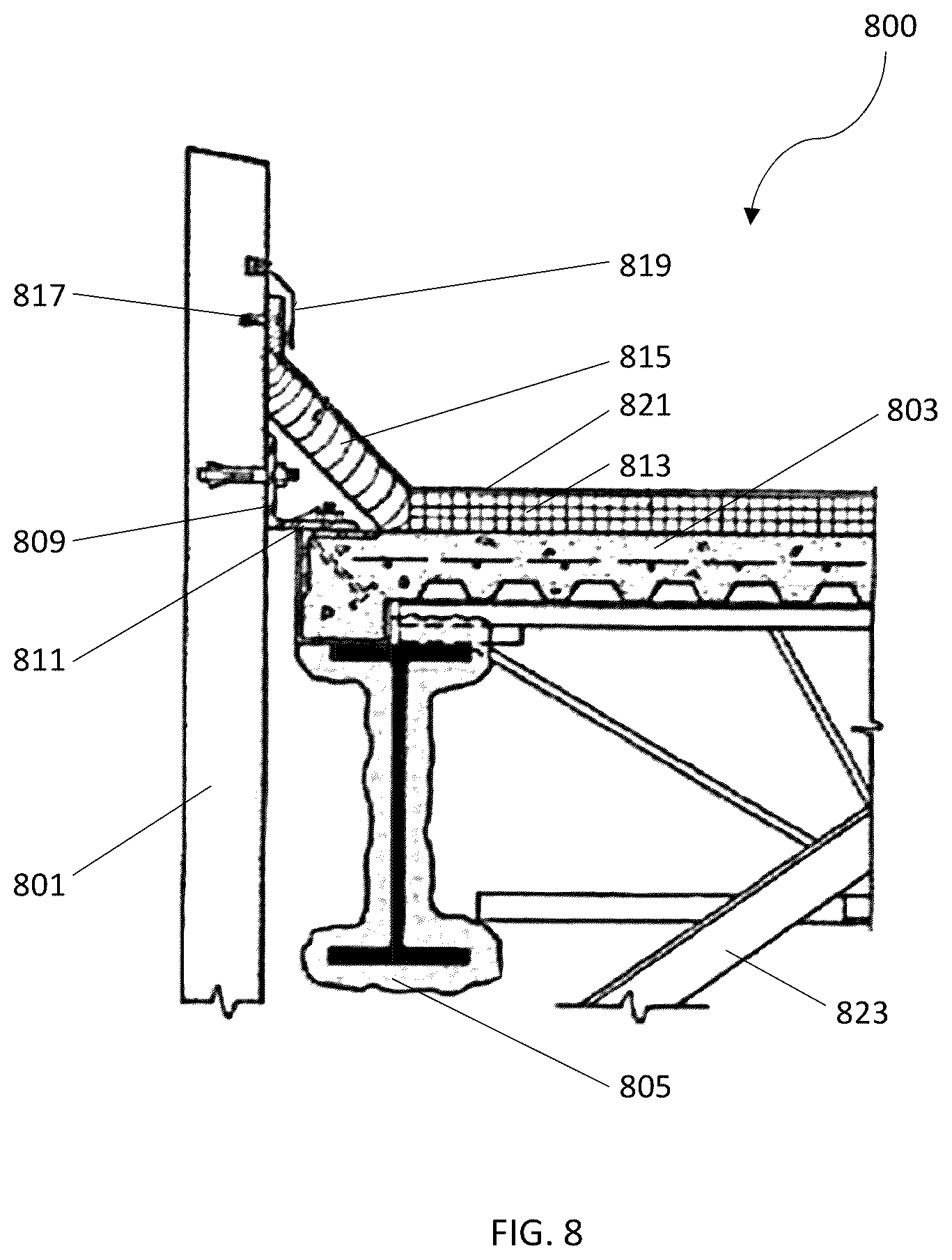 Patent US12480746 Figure 11 – Barrier for absorbing very high power bullets and uses thereof