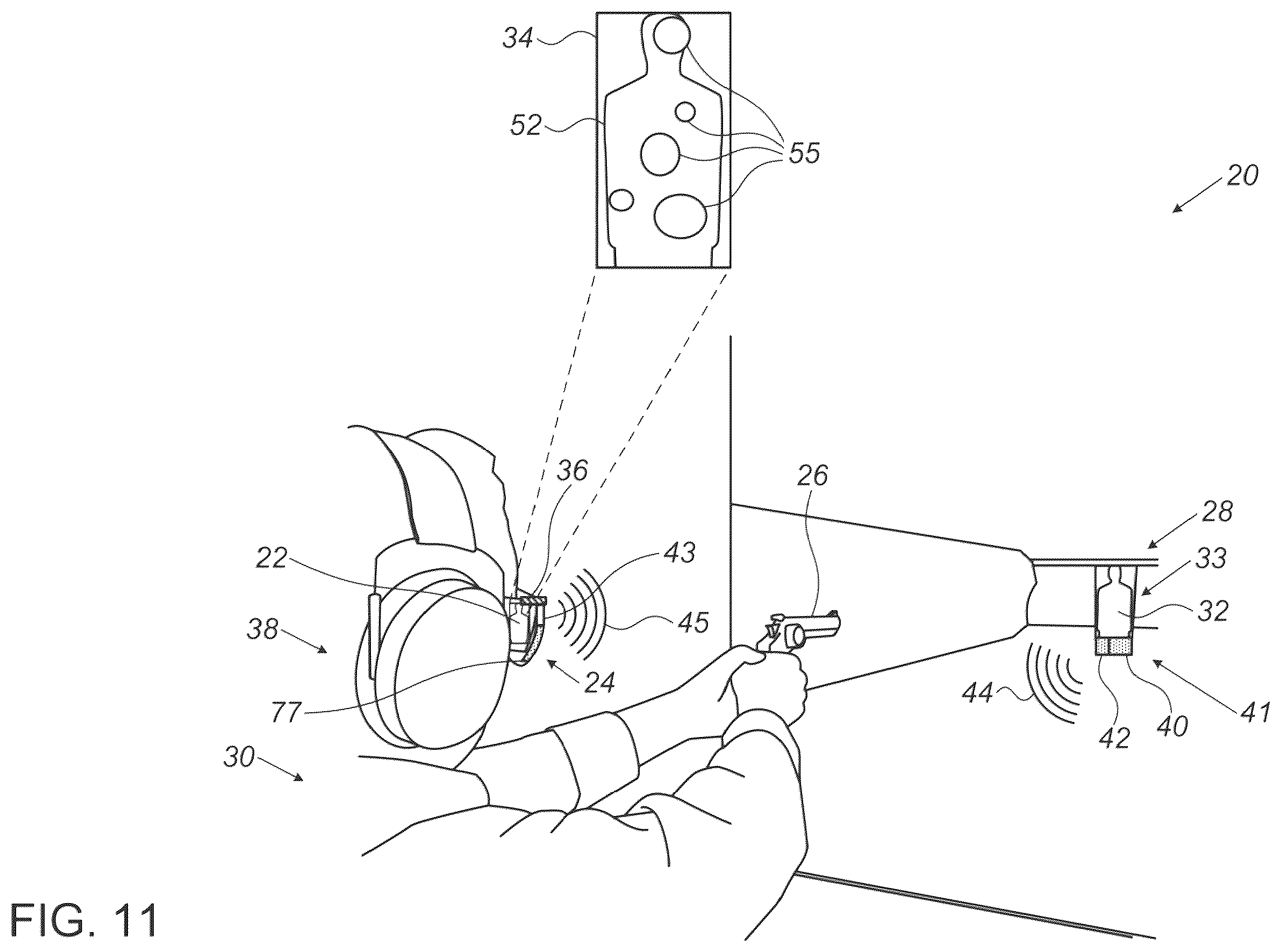 Patent US12480747 Figure 16 – Circuitry to detect difference between lead line and target hits