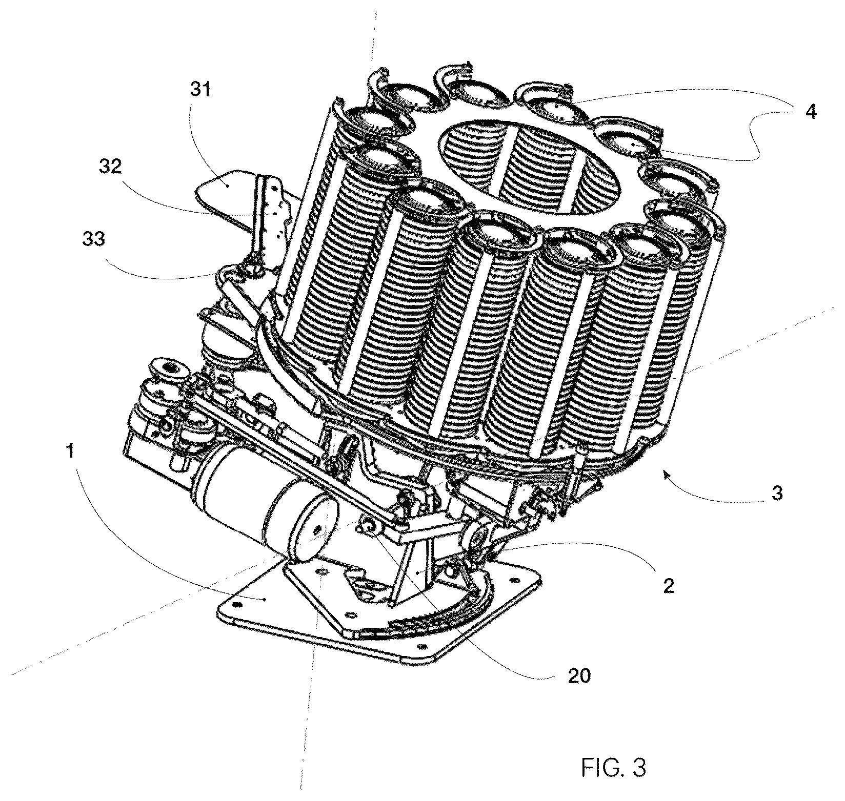 Patent US12480748 Figure 2 – Adjustable launchers