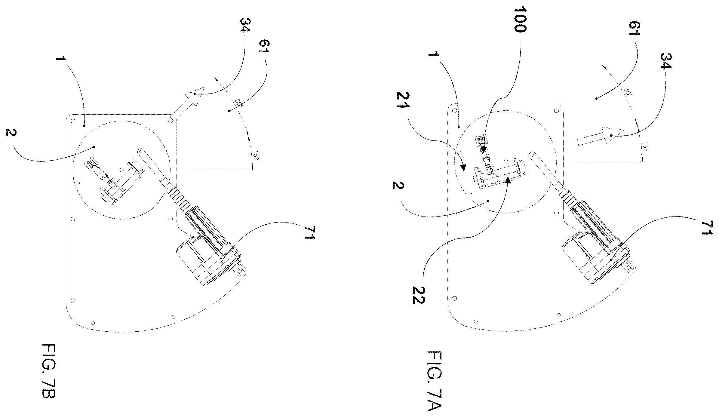 Patent US12480748 Figure 7 – Adjustable launchers