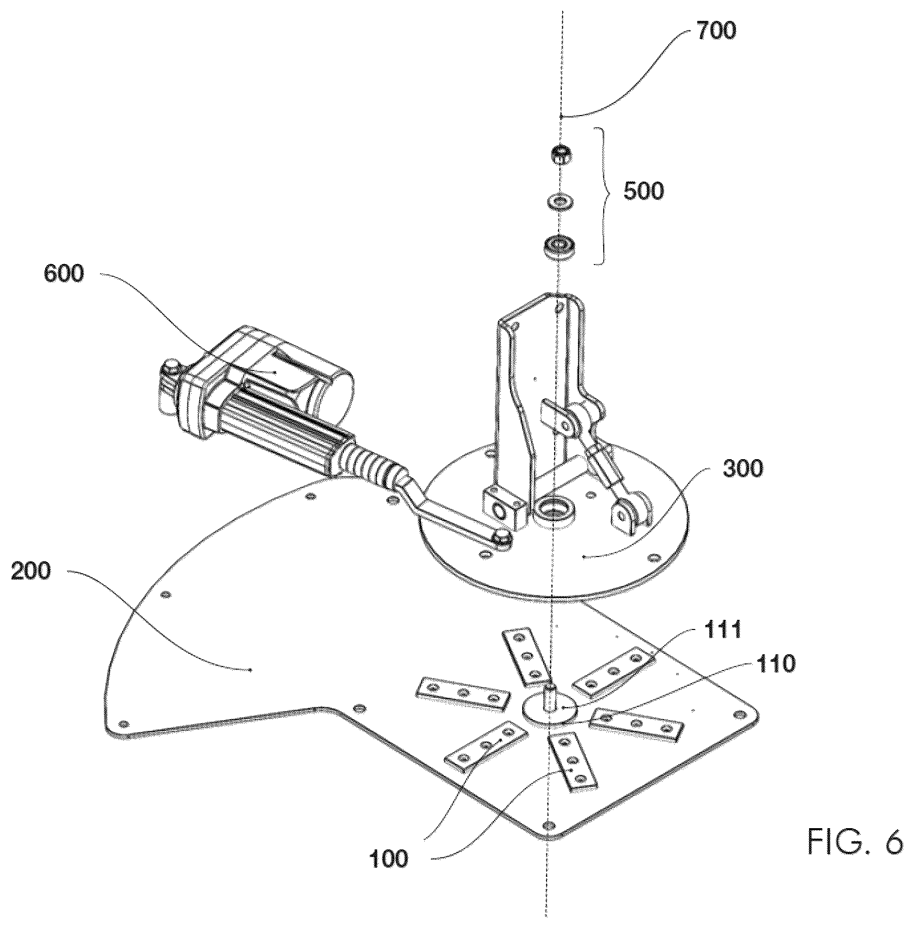 Patent US12480749 Figure 5 – Target throwing machine