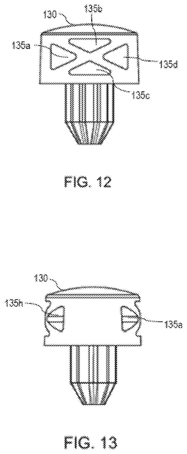 Patent US12480750 Figure 9 – Foam dart having a safety cap with polygonal apertures