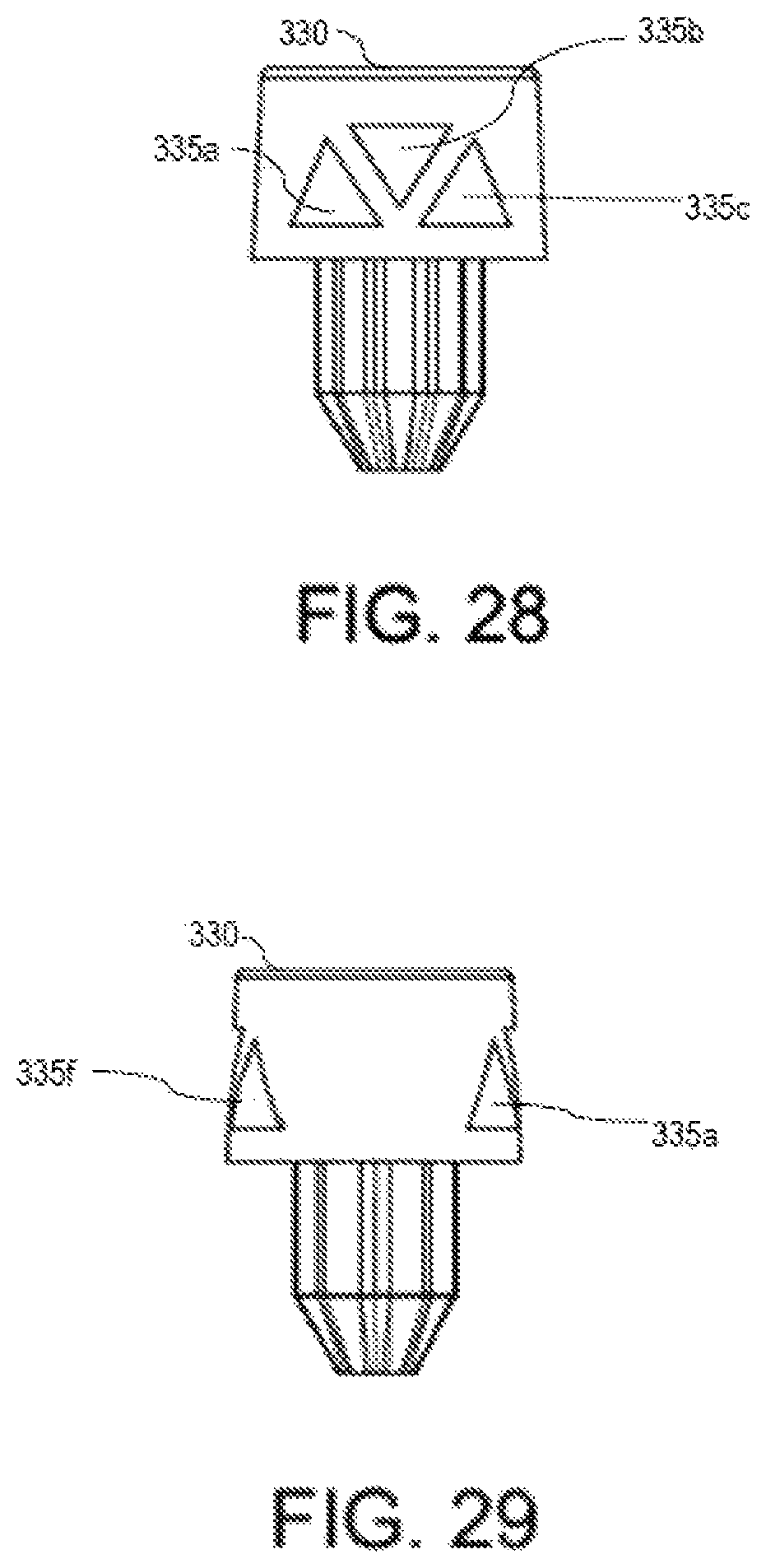 Patent US12480750 Figure 19 – Foam dart having a safety cap with polygonal apertures