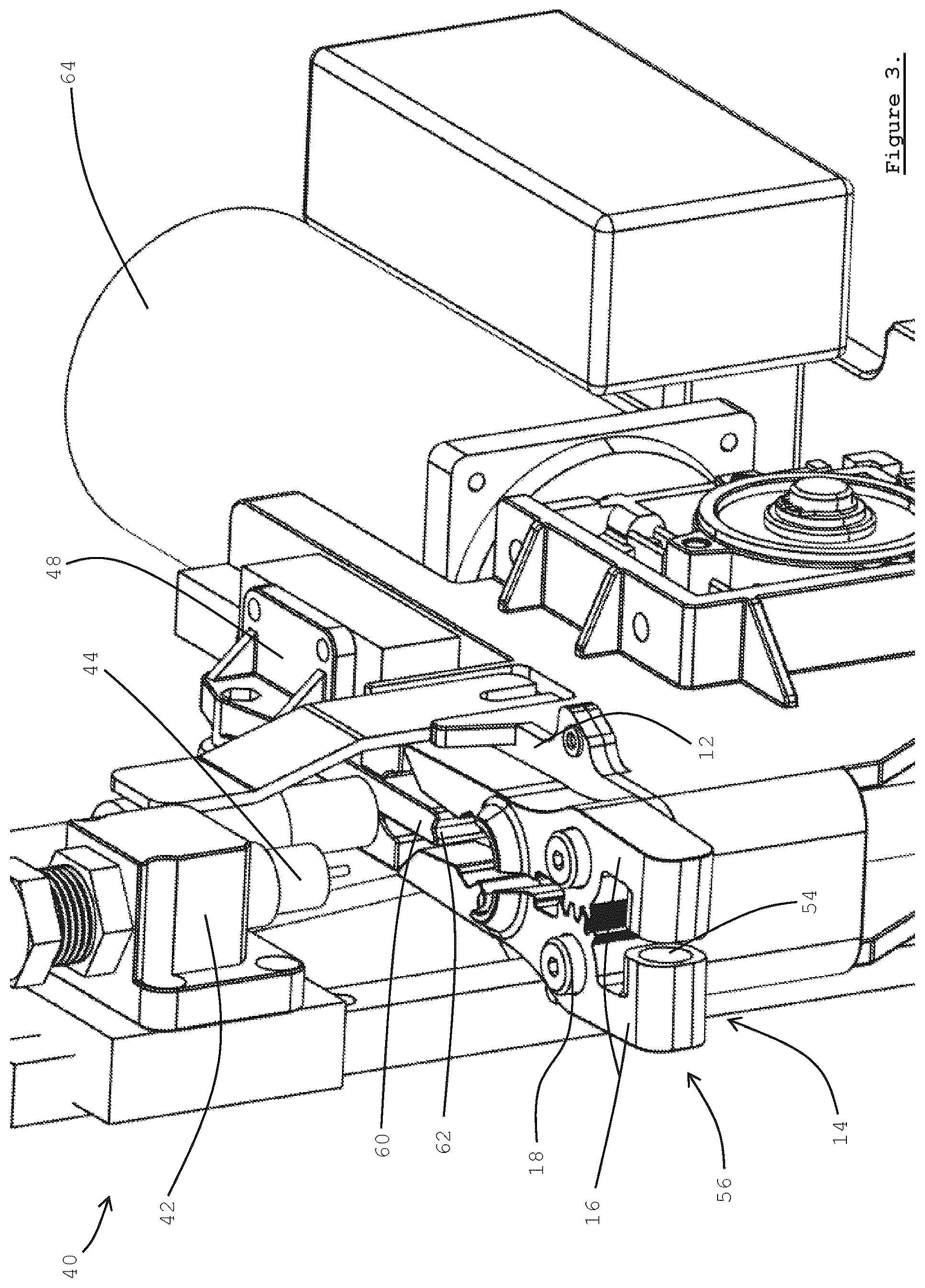 Patent US12480751 Figure 3 – Ammunition decapping apparatus