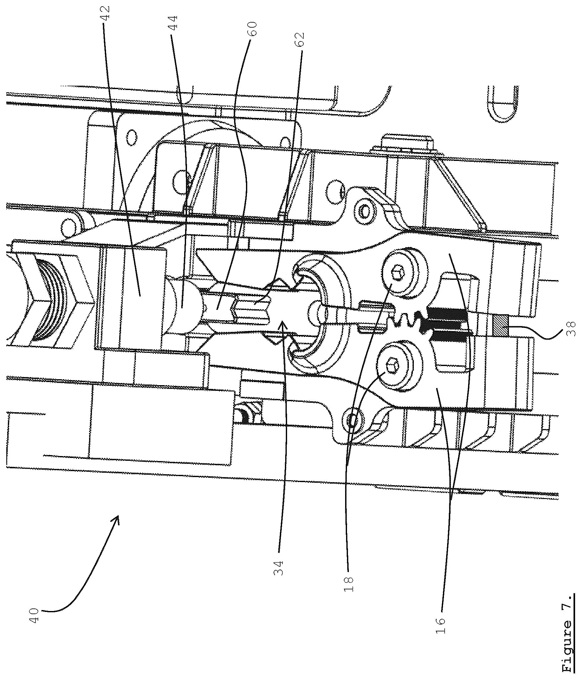 Patent US12480751 Figure 7 – Ammunition decapping apparatus