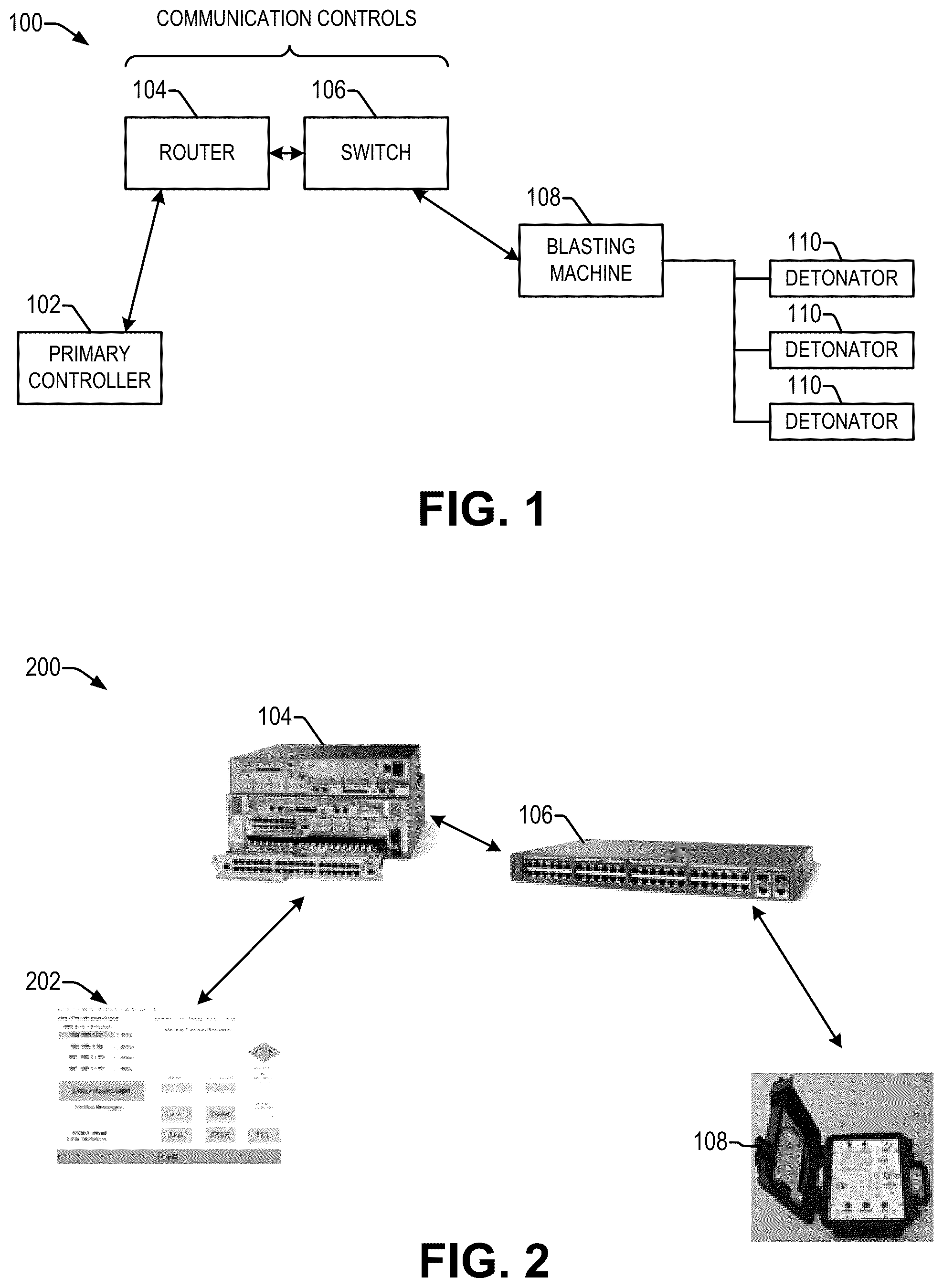 Patent US12480752 Figure 1 – Enhanced safety and reliability for a networked detonator blasting system