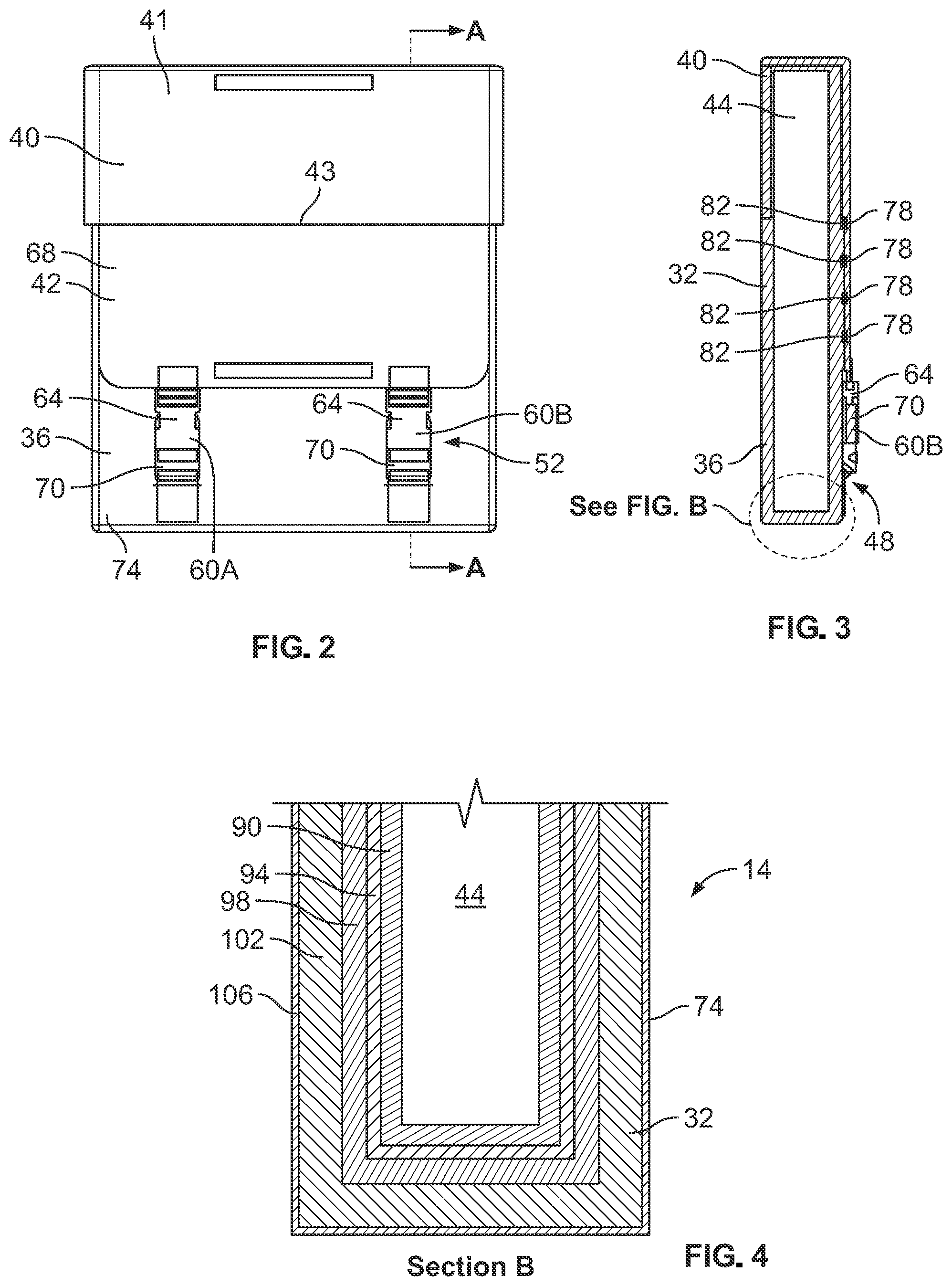 Patent US12480753 Figure 2 – Method and assembly for containing a hazardous object