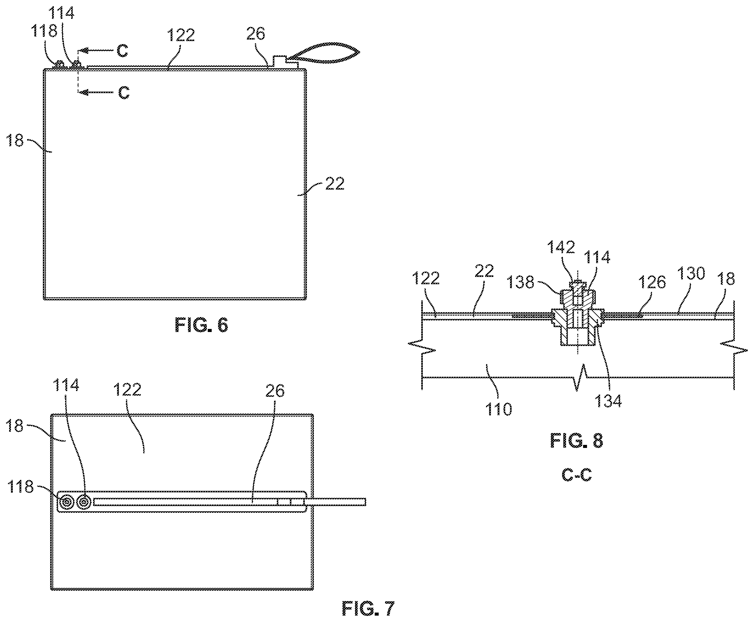 Patent US12480753 Figure 4 – Method and assembly for containing a hazardous object