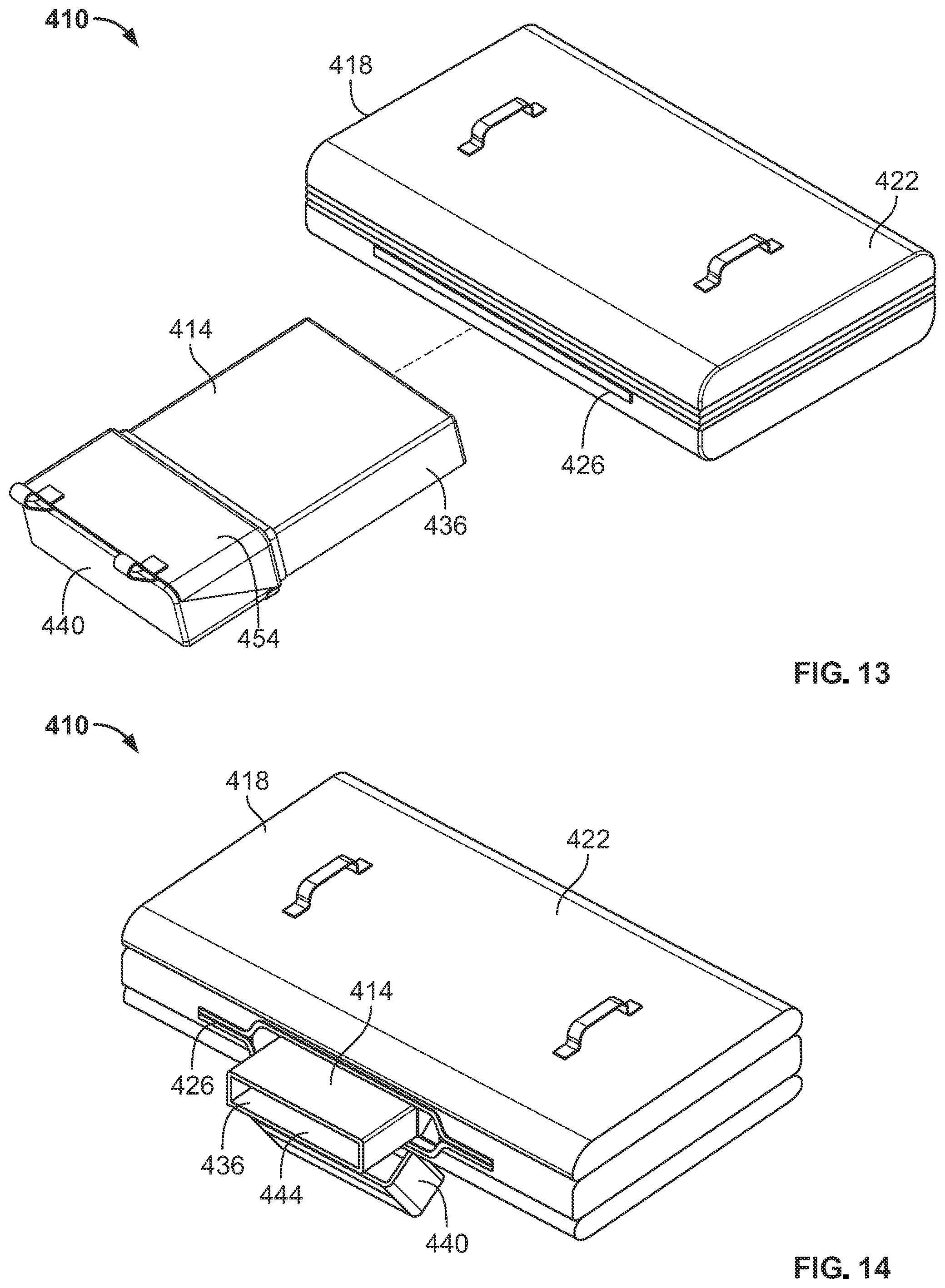 Patent US12480753 Figure 7 – Method and assembly for containing a hazardous object