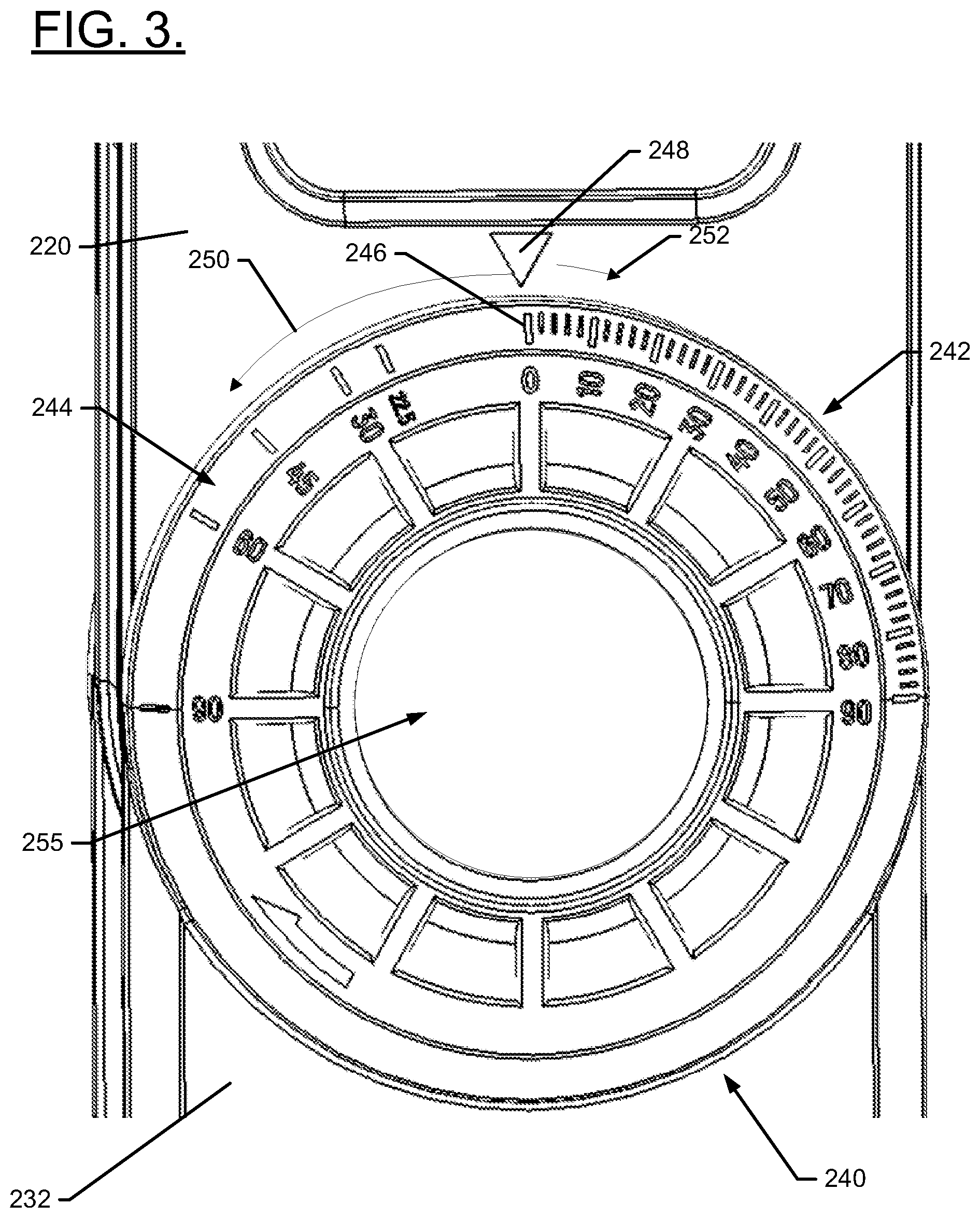 Patent US12480764 Figure 3 – Adjustable angle pocket level