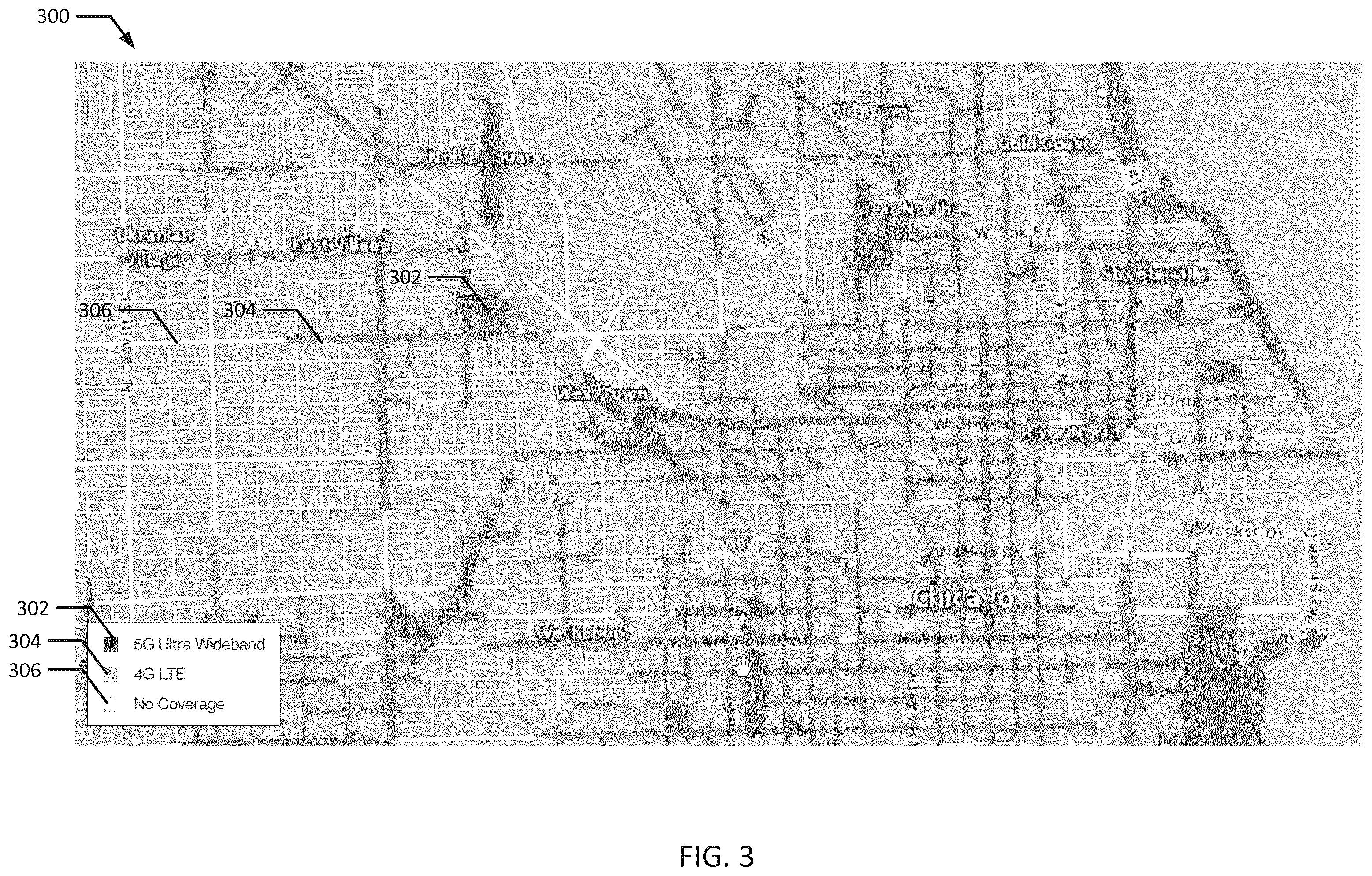 Patent US12480773 Figure 3 – Network support for dynamic vehicle routing