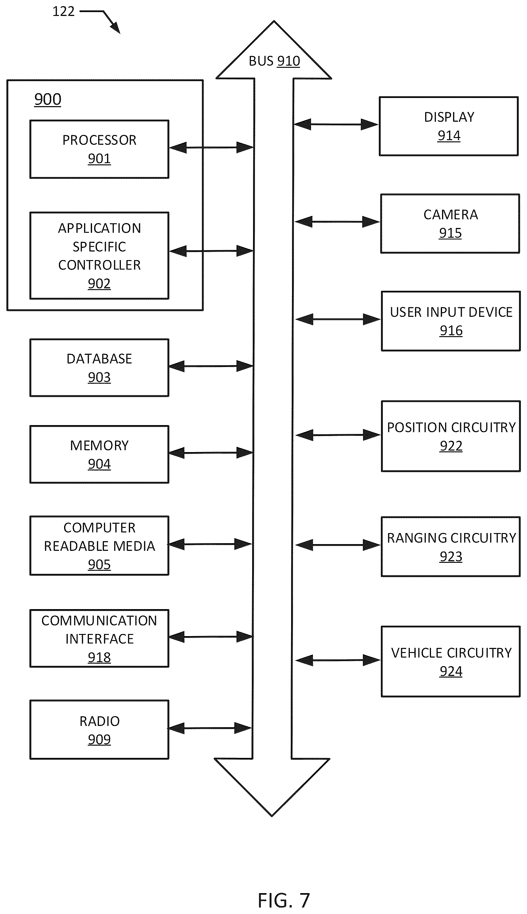Patent US12480773 Figure 7 – Network support for dynamic vehicle routing
