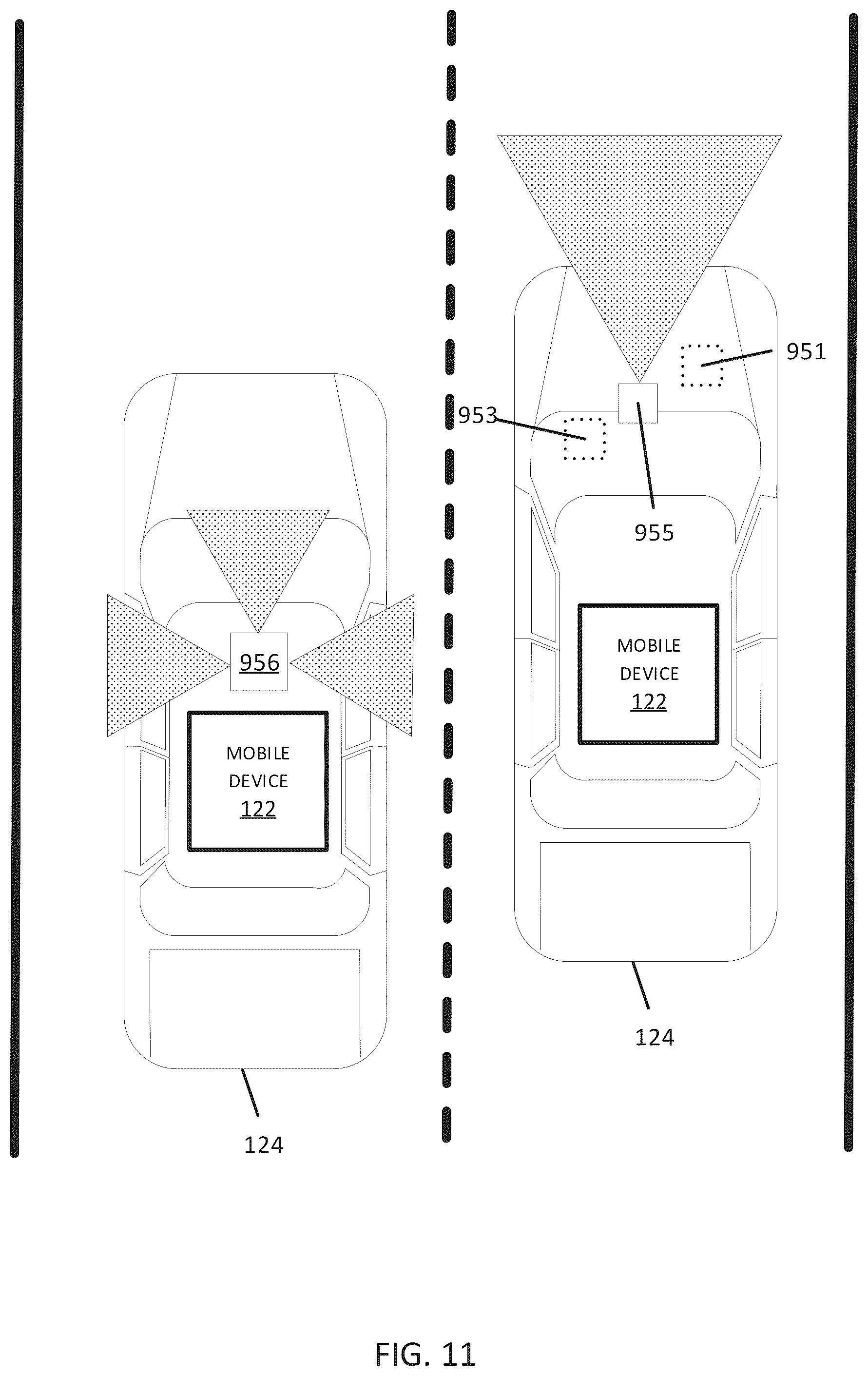 Patent US12480773 Figure 11 – Network support for dynamic vehicle routing