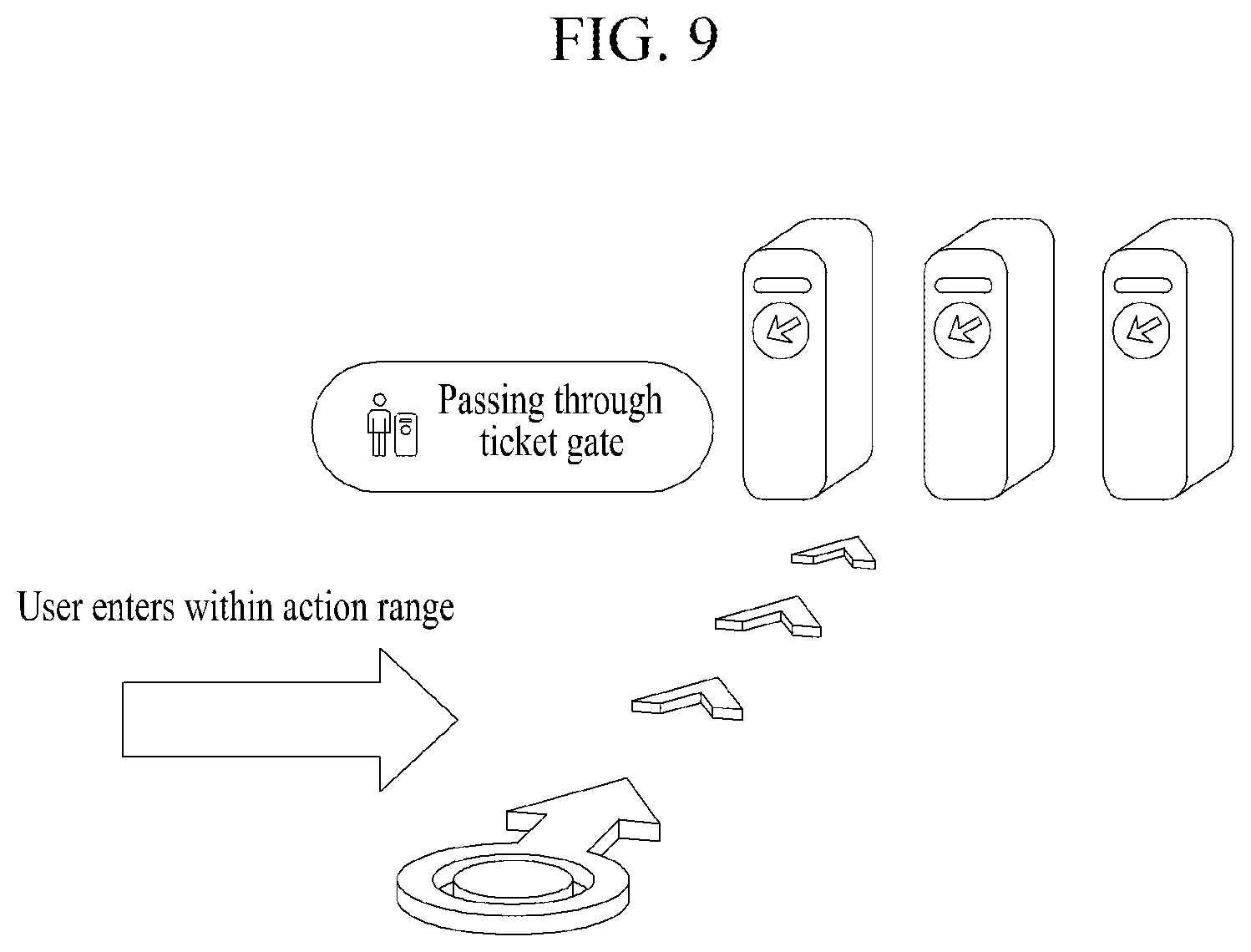 Patent US12480776 Figure 9 – Route guidance method and device using augmented reality view