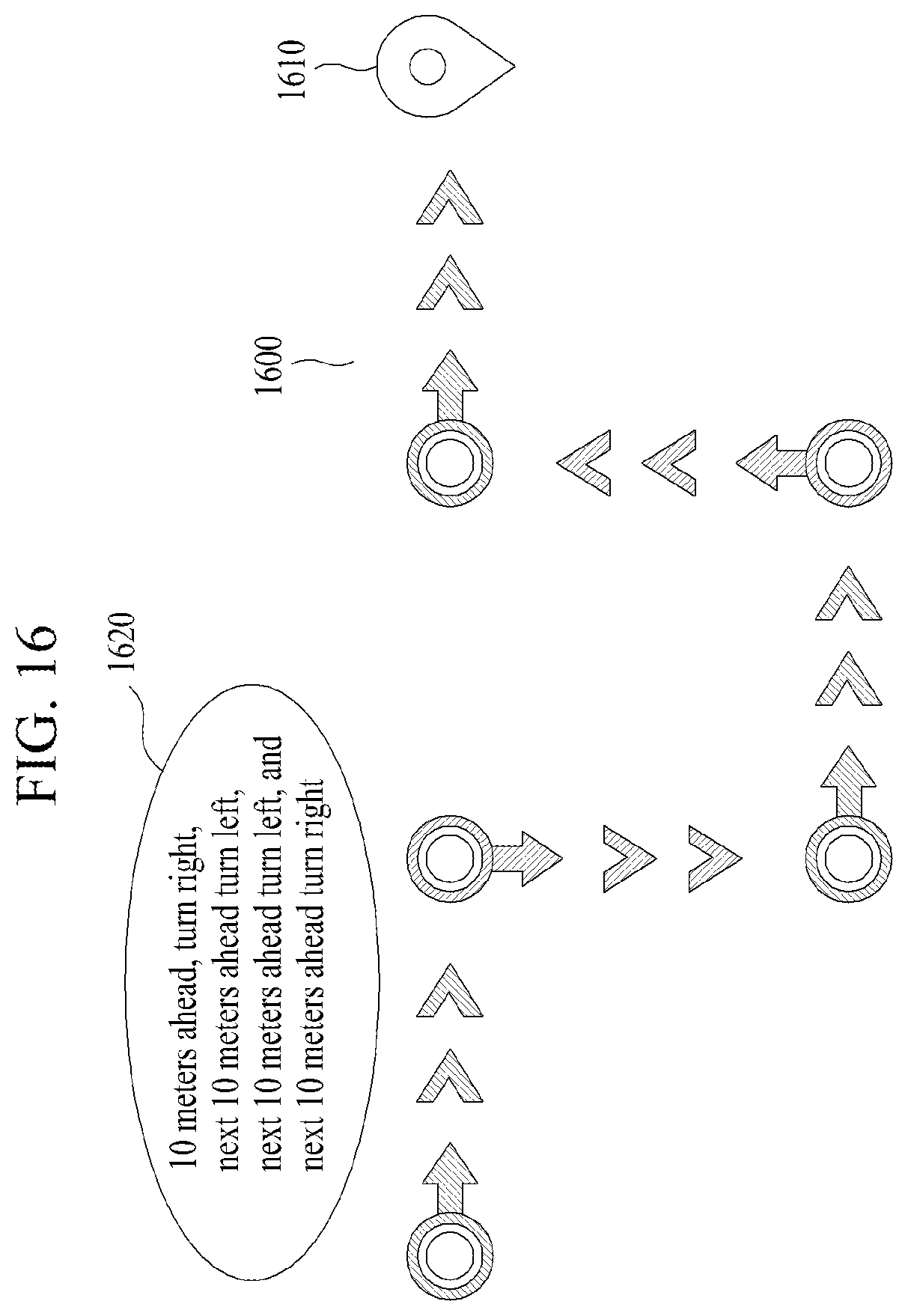 Patent US12480776 Figure 16 – Route guidance method and device using augmented reality view