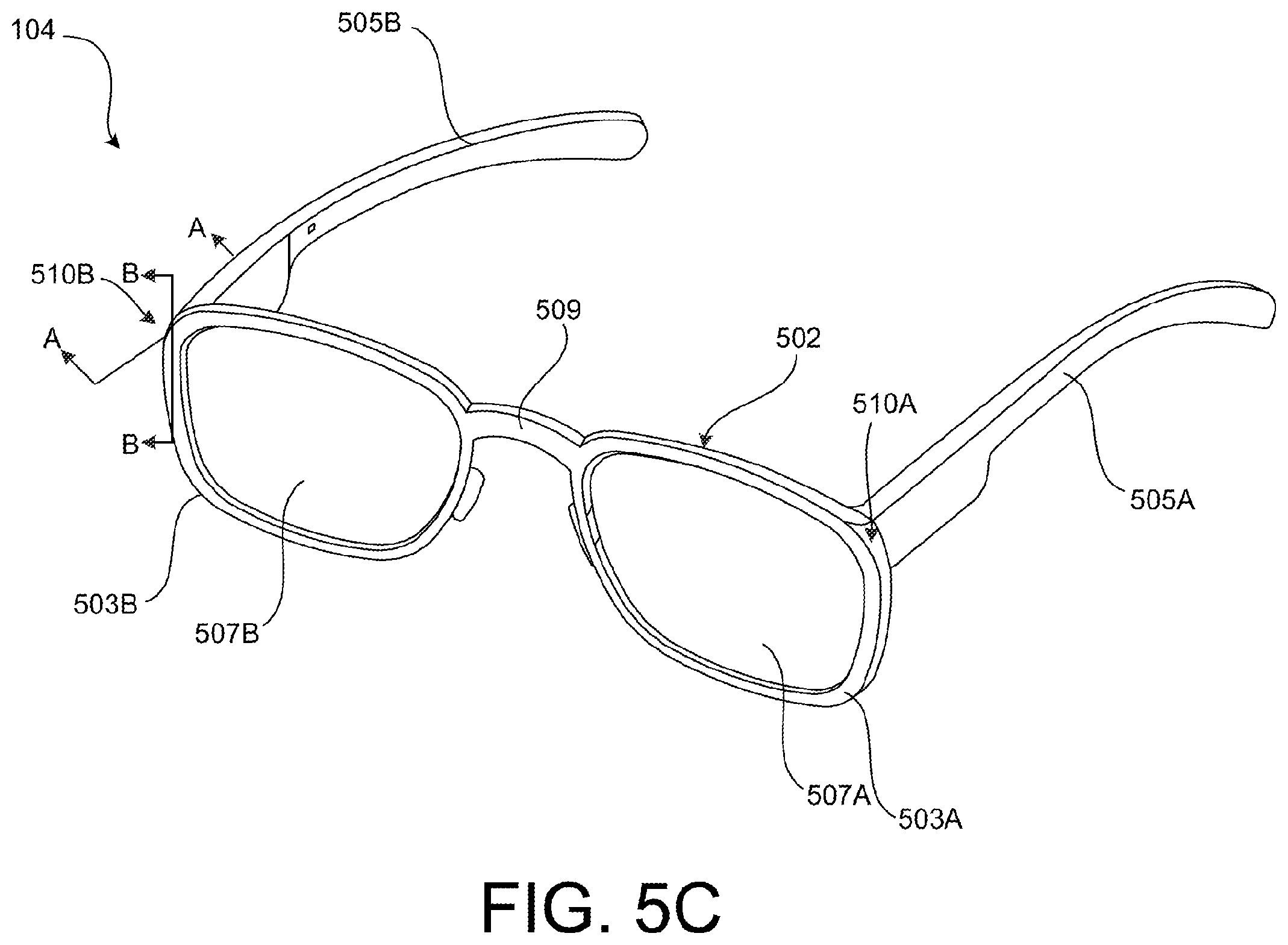 Patent US12480780 Figure 10 – Navigating with mobile device and head-worn device
