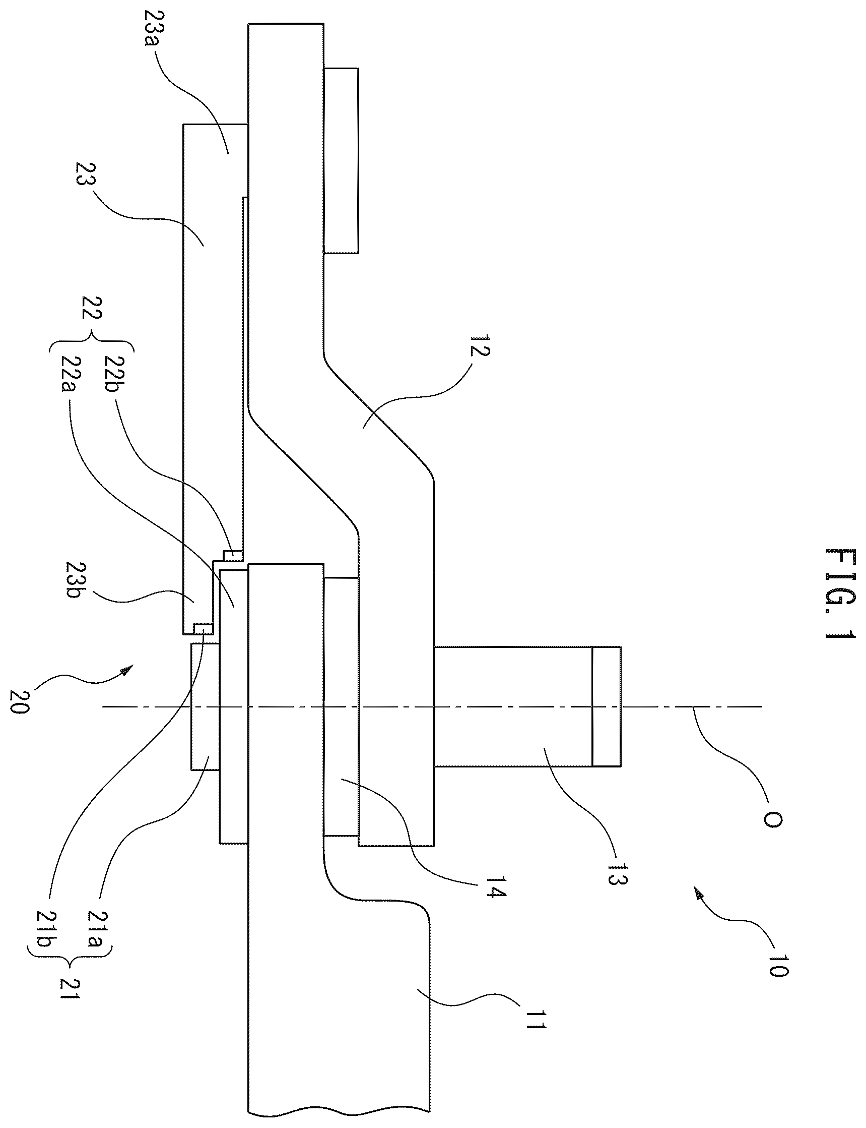 Patent US12480788 Figure 1 – Displacement detecting sensor, control device, and control system