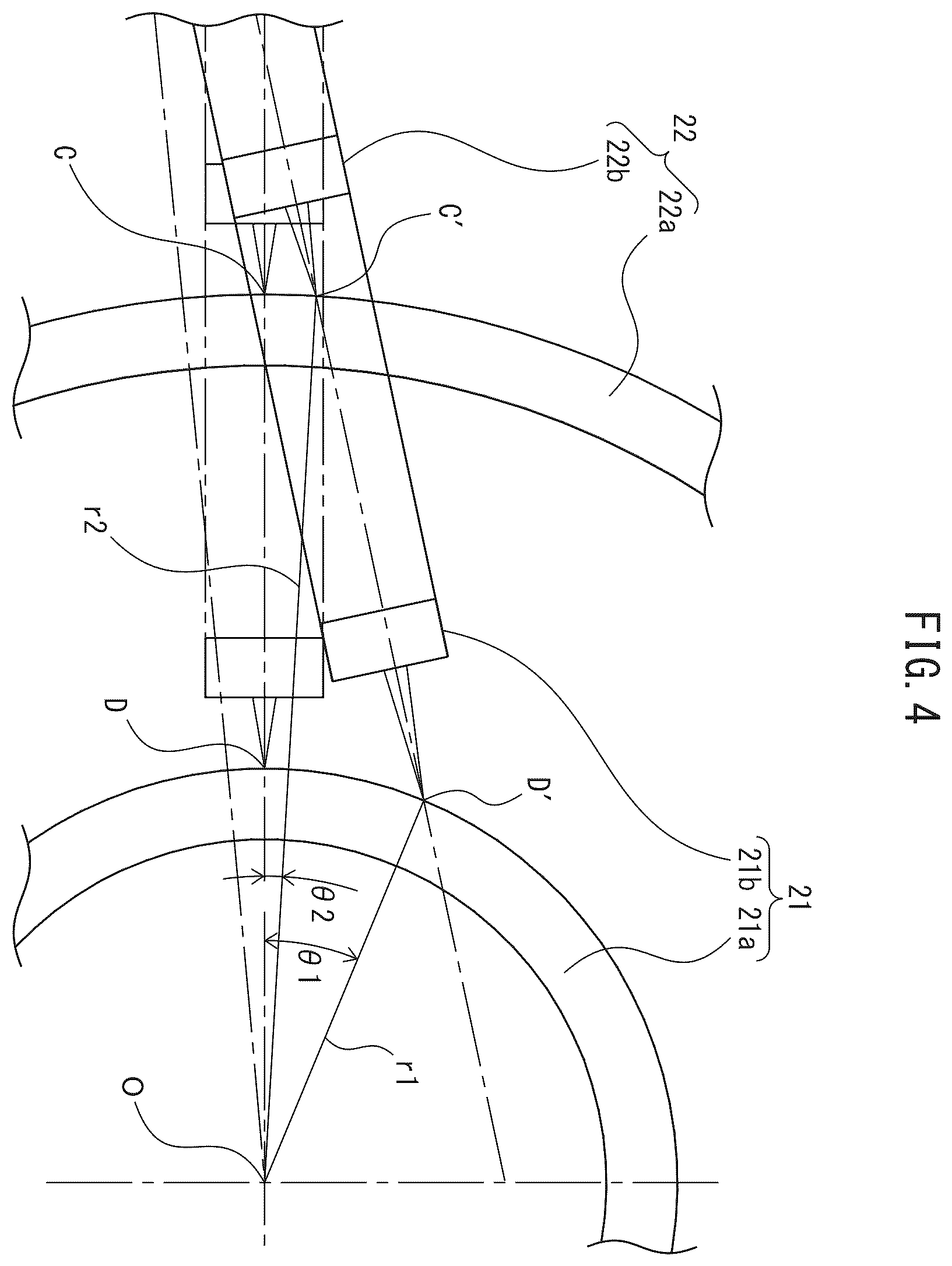 Patent US12480788 Figure 4 – Displacement detecting sensor, control device, and control system