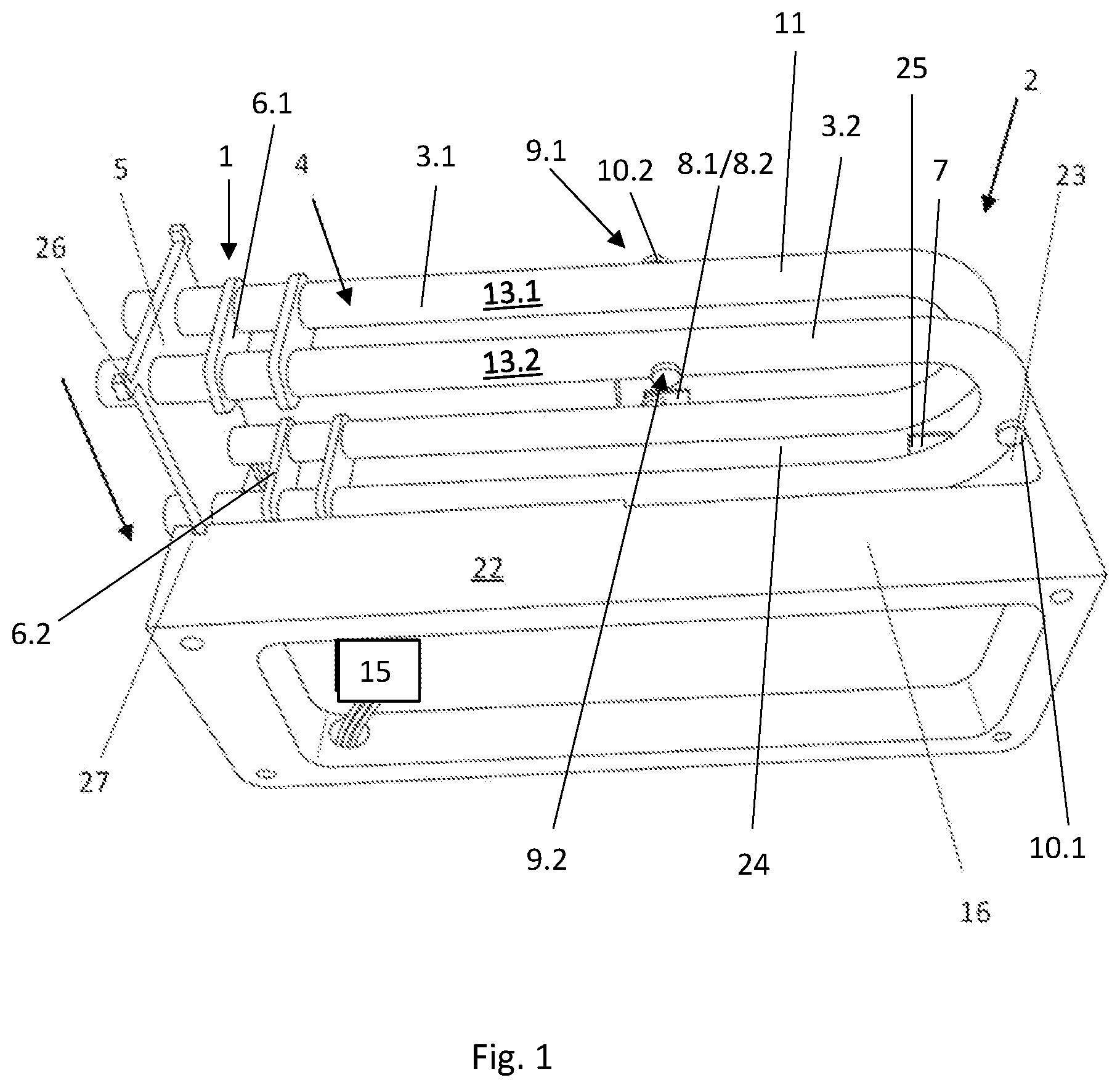 Patent US12480794 Figure 1 – Modular measuring device