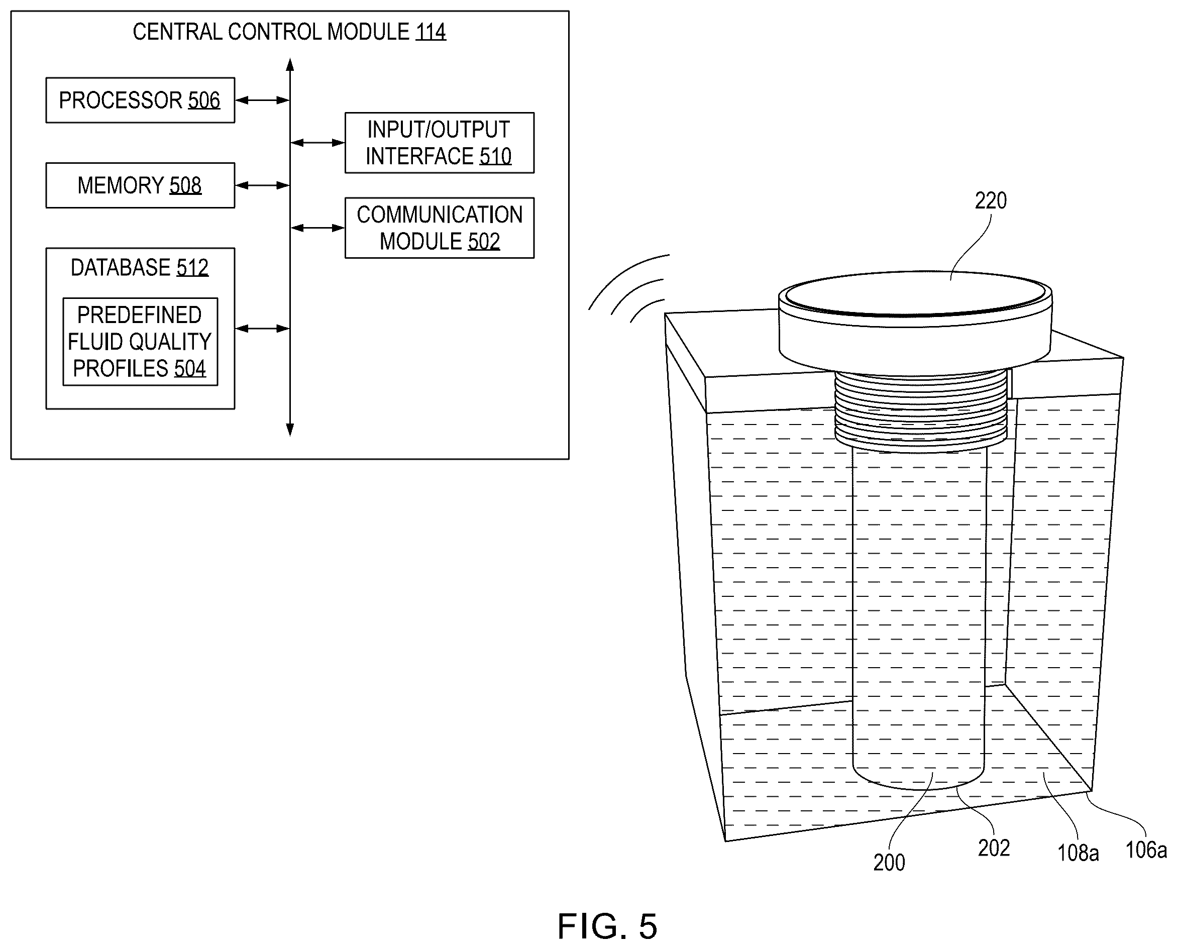 Patent US12480798 Figure 7 – Systems and methods for determining fluid fill metric of fluid in a receptacle