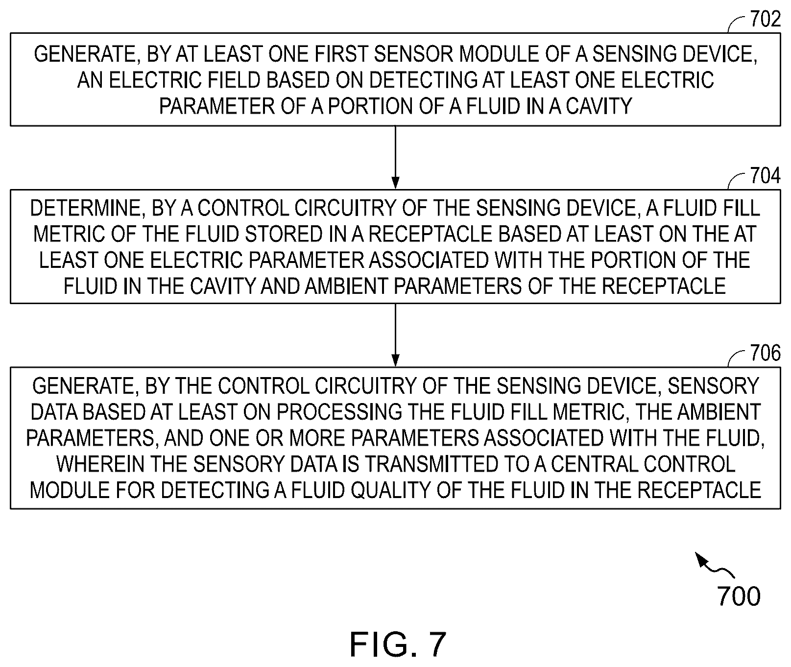 Patent US12480798 Figure 10 – Systems and methods for determining fluid fill metric of fluid in a receptacle